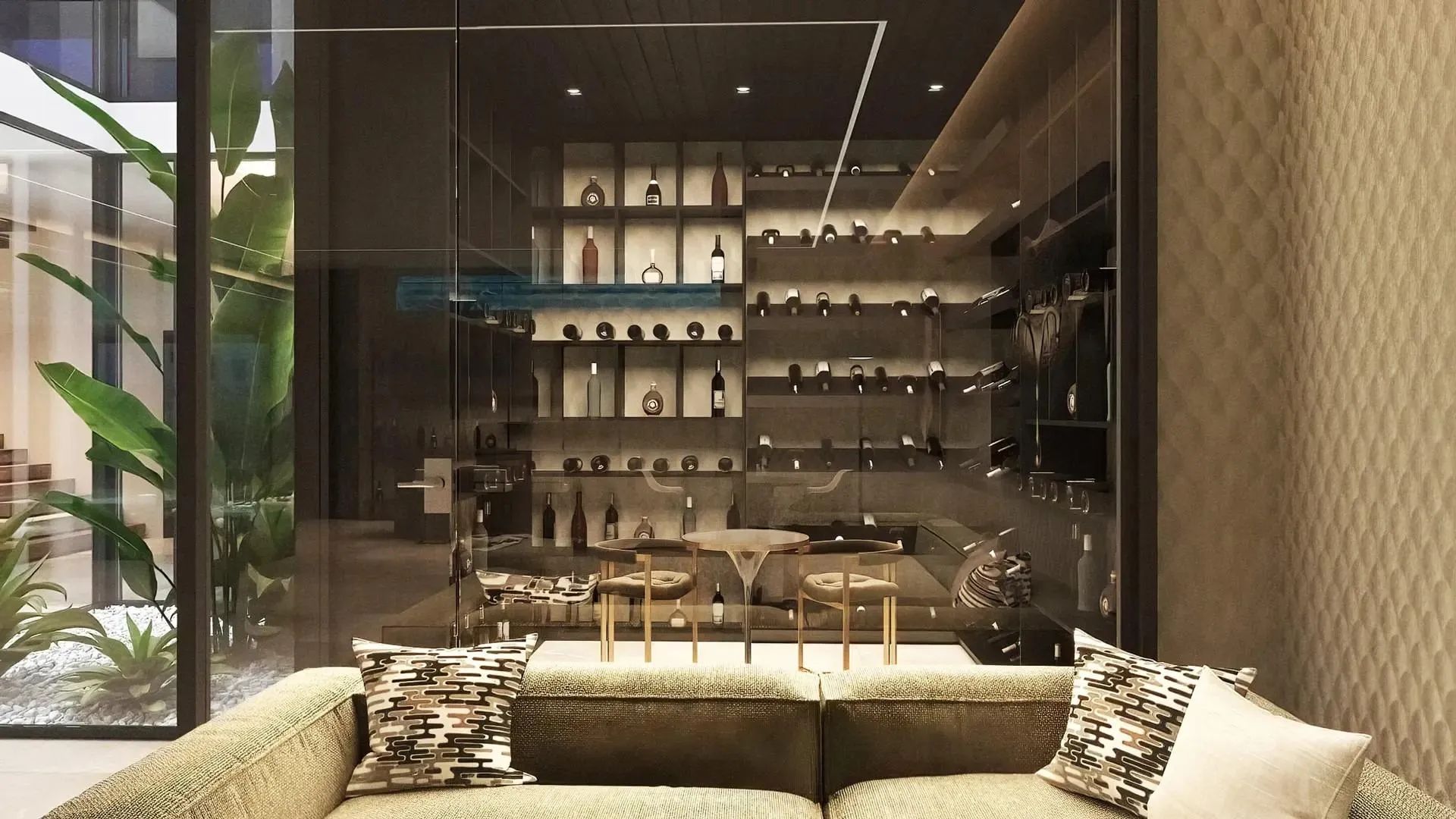 Architectonisch meesterwerk in Benahavís – luxe nieuwbouwvilla met panoramisch zeezicht en privé spa foto 17