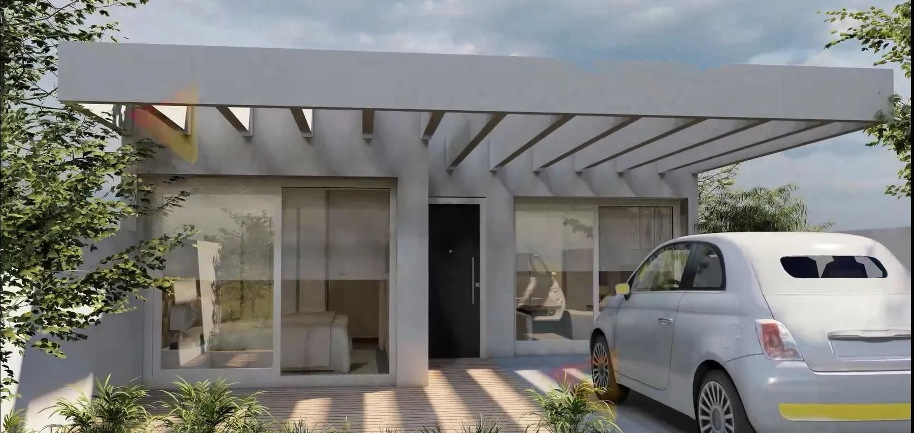 Wonen in harmonie met de natuur – eigentijdse woningen in de groene heuvels van Murcia foto {{pictureIndex}}