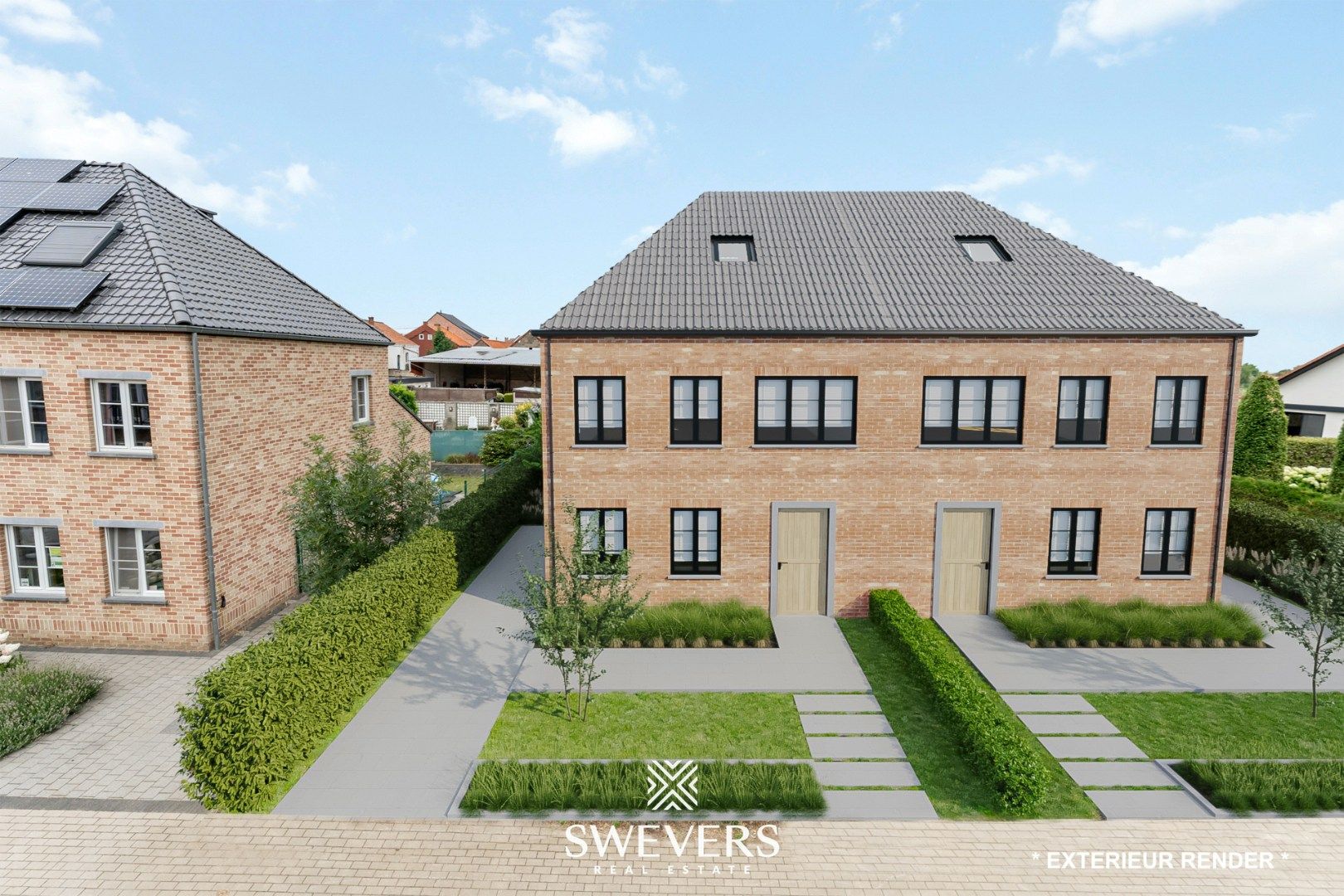 Charmant gelegen bouwgrond voor halfopen woning in Riemst foto {{pictureIndex}}