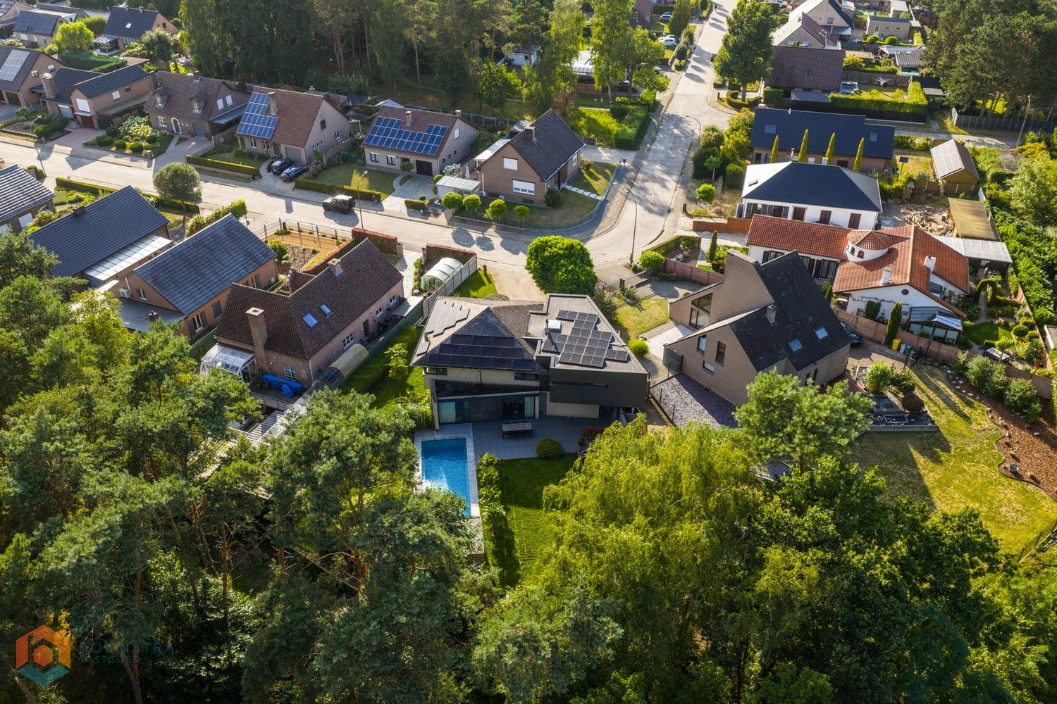 Energiezuinige villa op 1.636 m² met zwembad, lounge-ruimte en tropisch aangelegde tuin in Tremelo foto 16