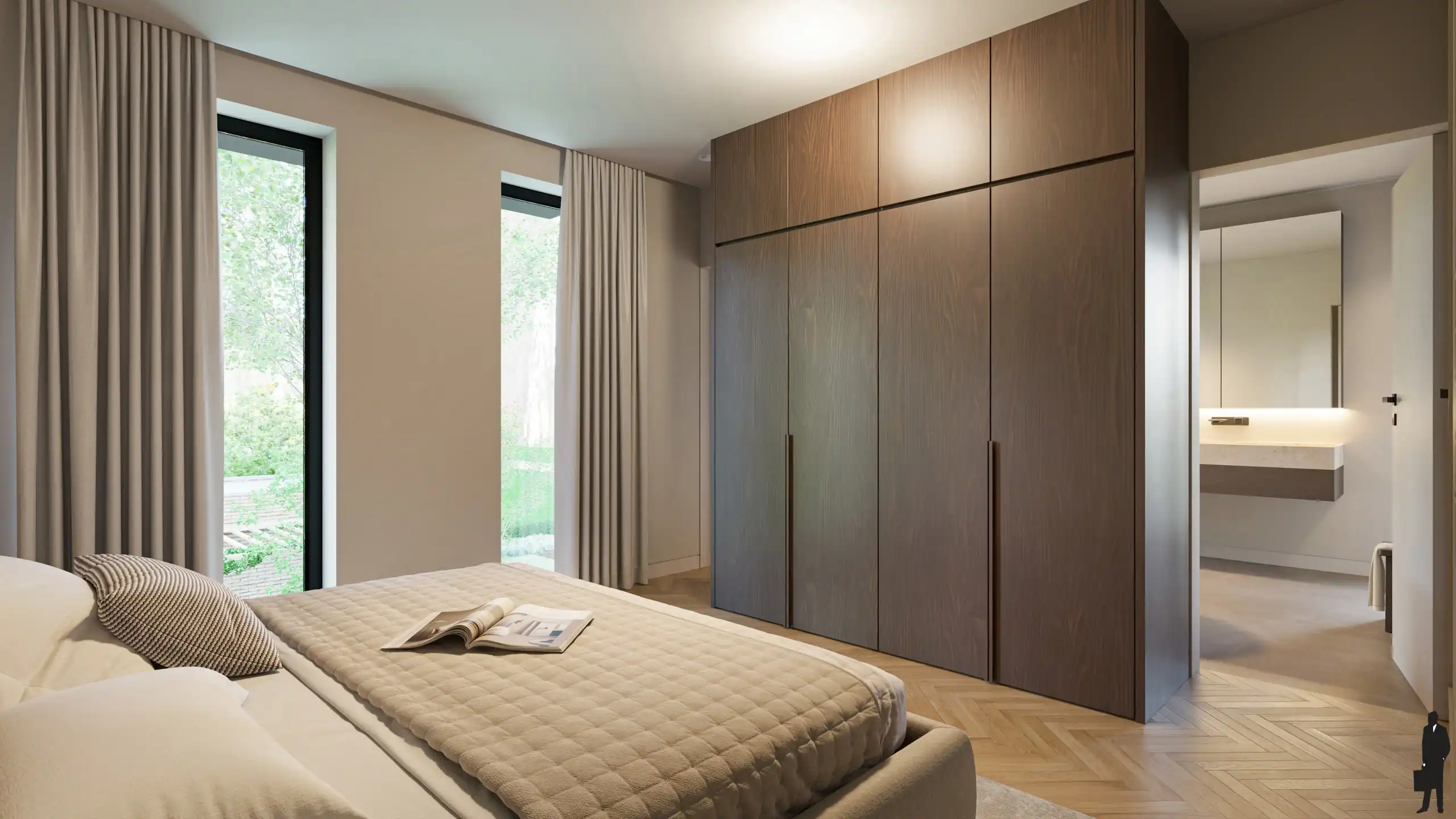 Zeer goed gelegen bouwgrond met reeds vergunde woning foto 15