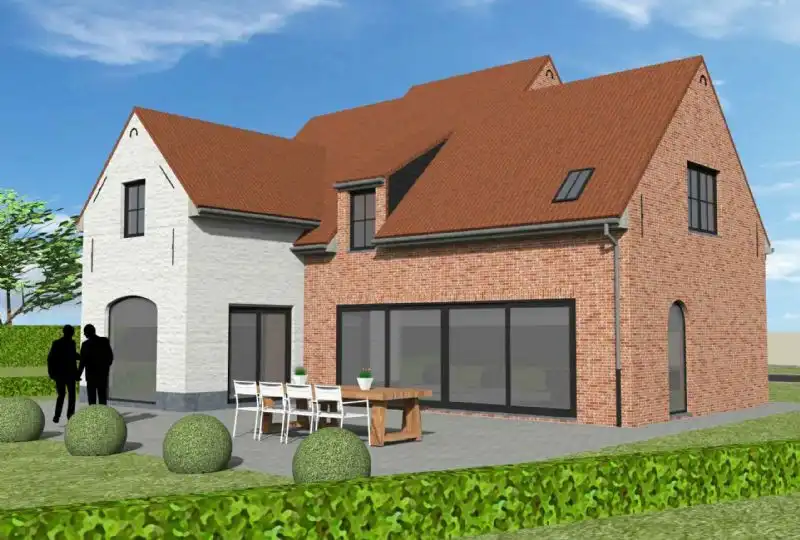 Nieuw te bouwen alleenstaande woning te Deerlijk. foto 2