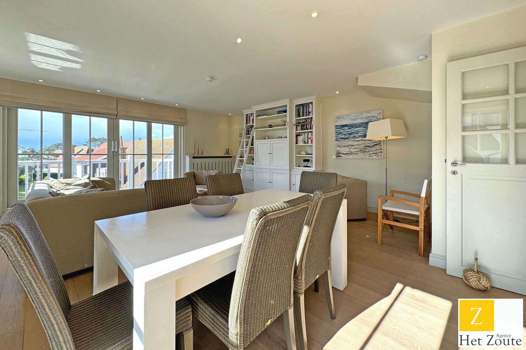 Lichtrijk gemeubeld duplexappartement in Het Zoute - Knokke foto 7