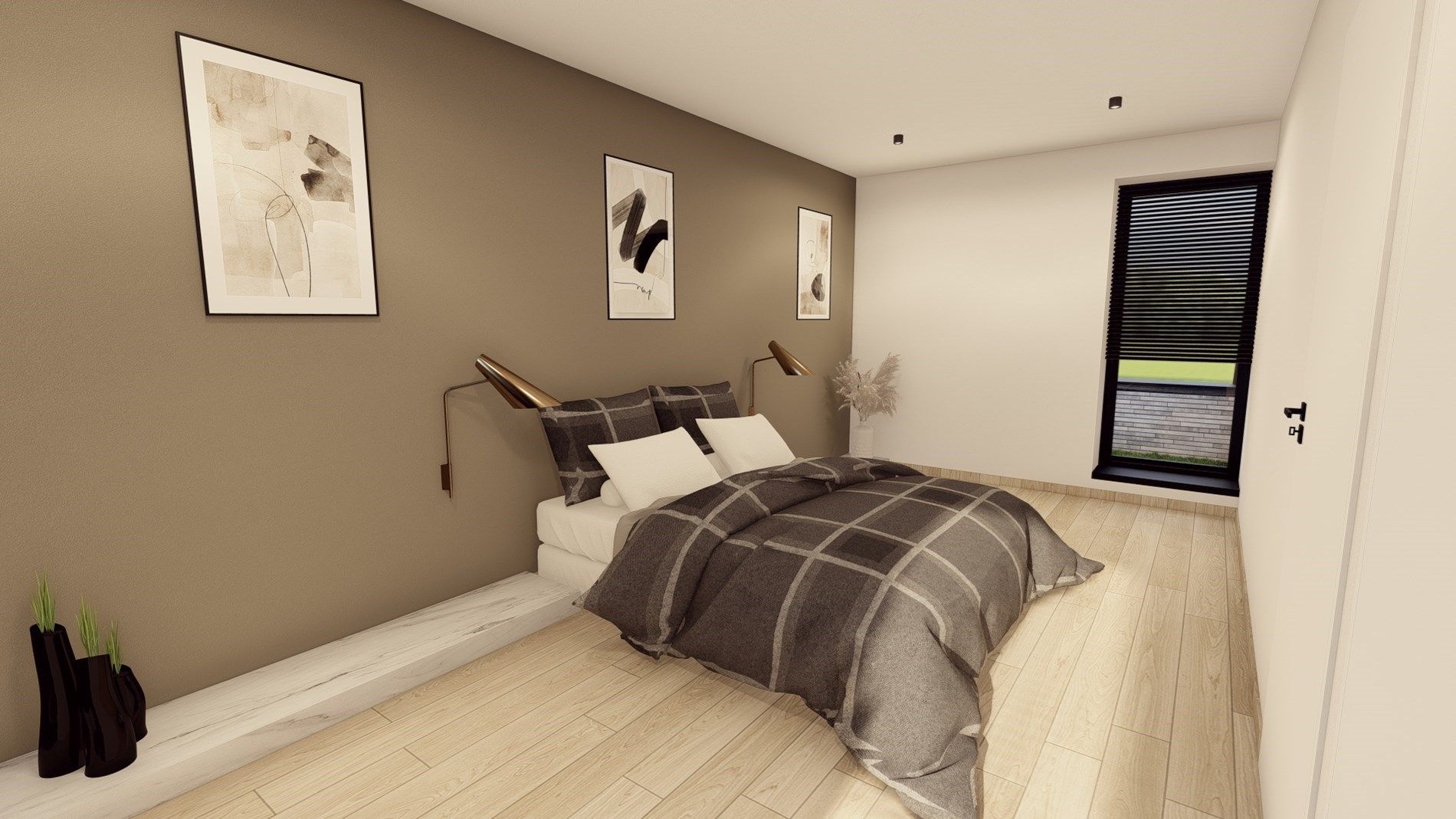Stijlvol nieuwbouw appartement met 1 slaapkamer en terras foto 24