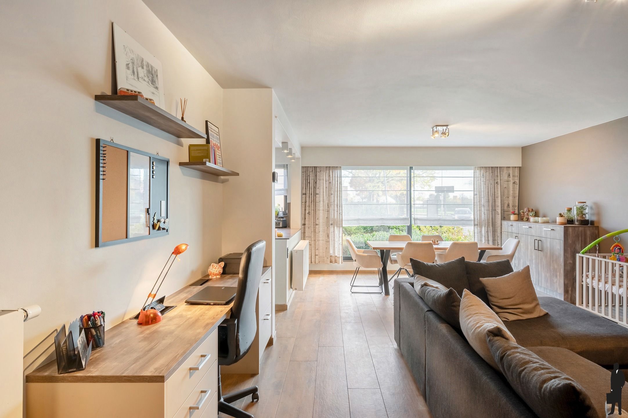 Prachtig gelijkvloers appartement met tuin foto 9