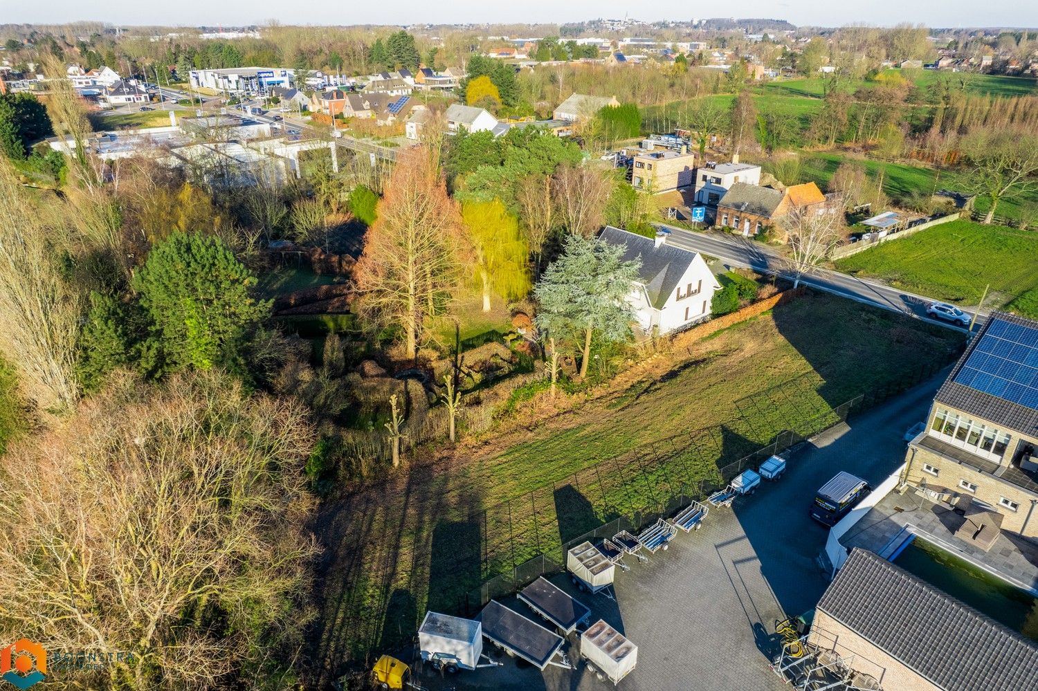 Bouwgrond open bebouwing op perceel van 1.255 m² foto 2