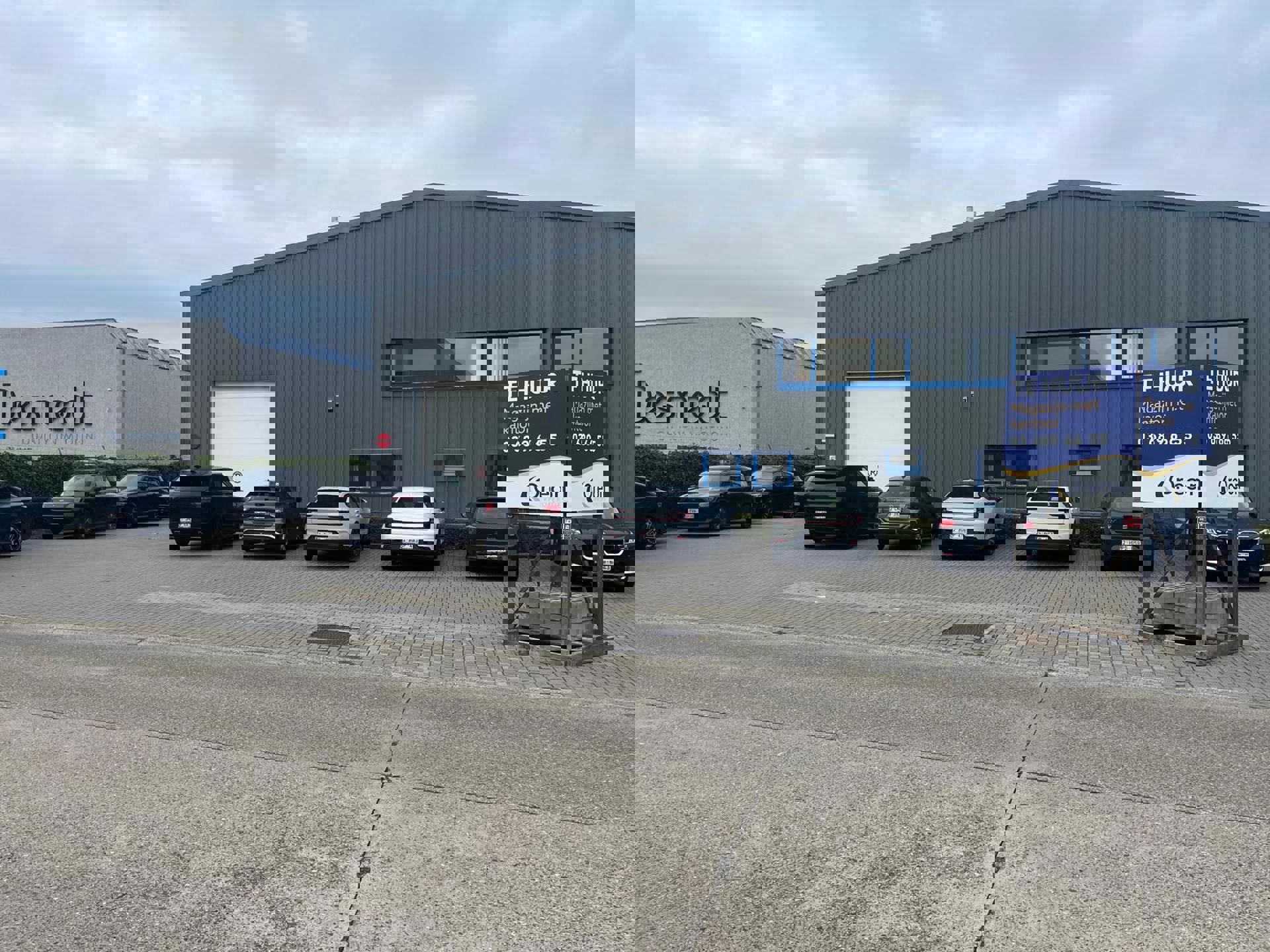 Kontich Satenrozen magazijn 700m² met kantoor 140m² foto 7