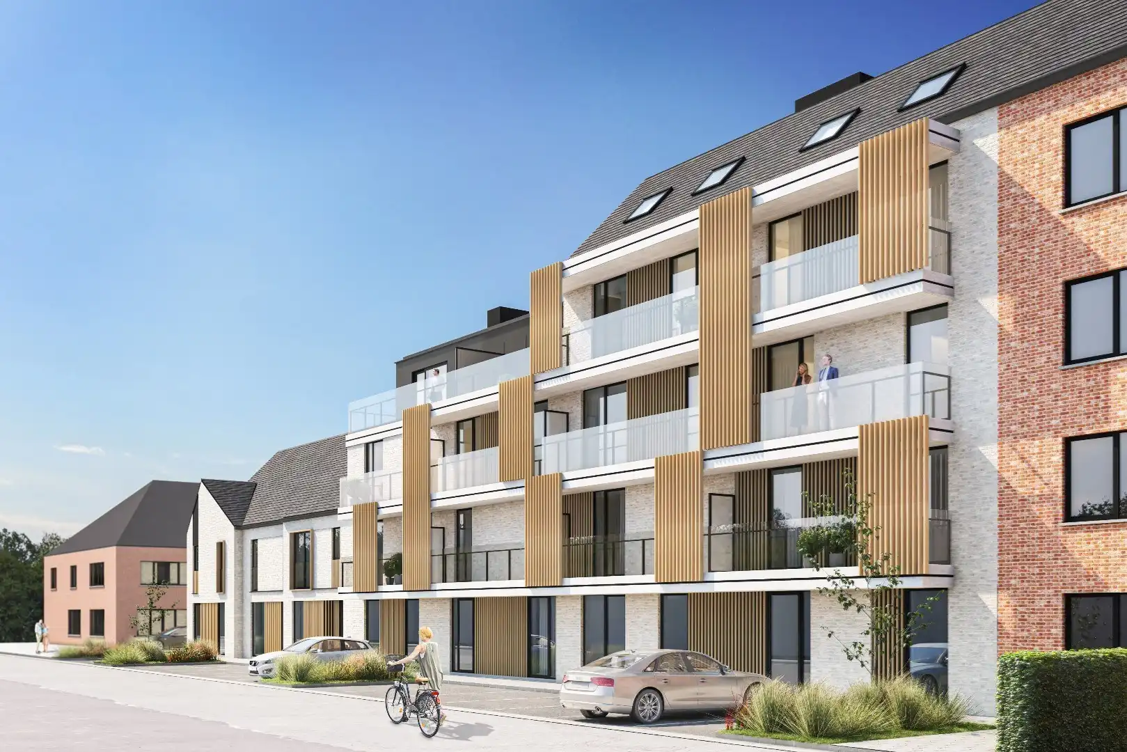 OPENDEUR 24/5 ! Modern wonen in Harelbeke, Residentie Zuidhof bestaande uit 18 appartementen met 1-2 slaapkamers foto 6
