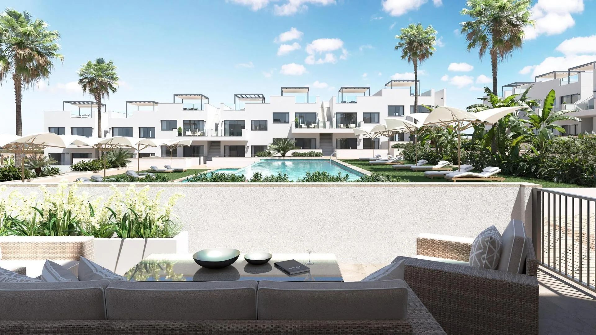 Luxe nieuwe appartementen met prachtig zicht op de roze lagune van Torrevieja! foto 9