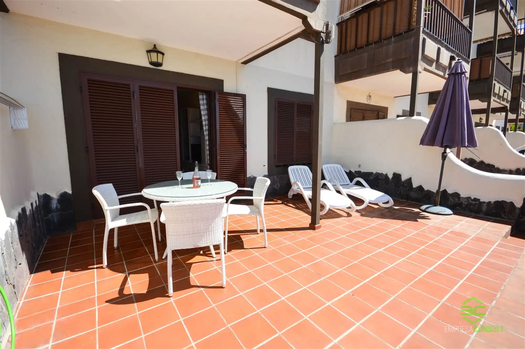 Gelijkvloers appartement met 1 slpk, tv-vlaanderen en wifi in Tenerife foto 14