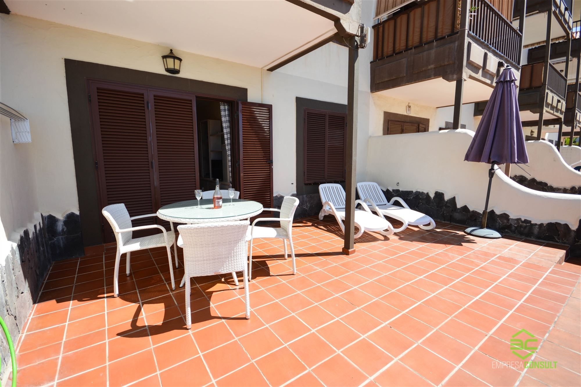 Gelijkvloers appartement met 1 slpk, tv-vlaanderen en wifi in Tenerife foto 14