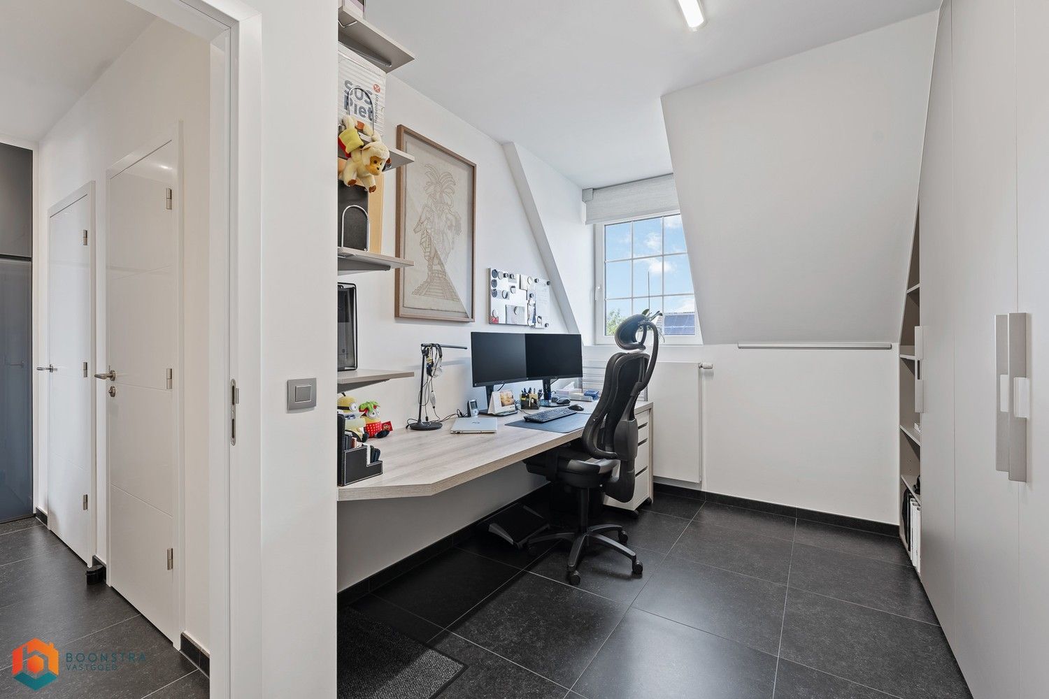Luxueus duplex app. met 2 slpkrs en royaal terras (37m²) te Reet foto 14