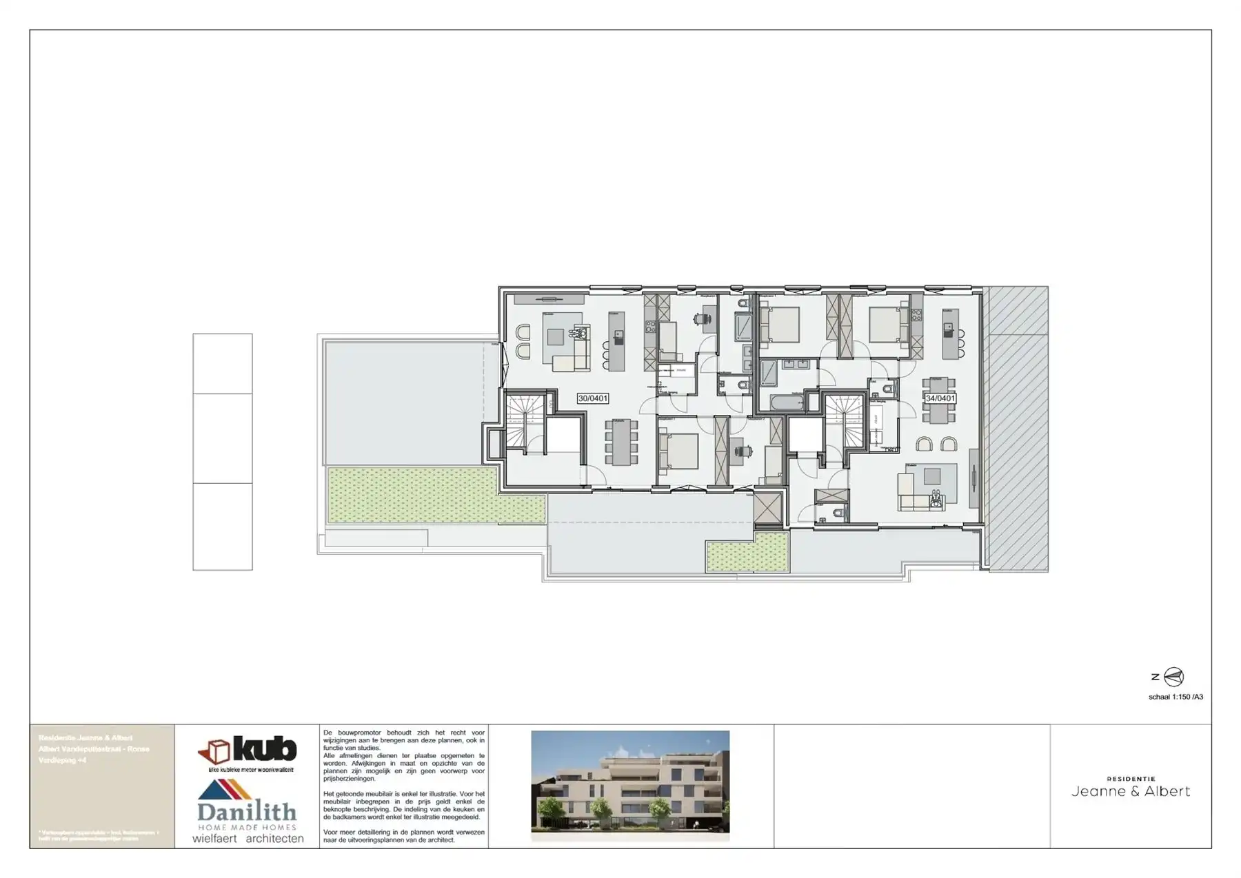Residentieel gelegen, nieuwbouw 3 slaapkamer appartementen foto 10