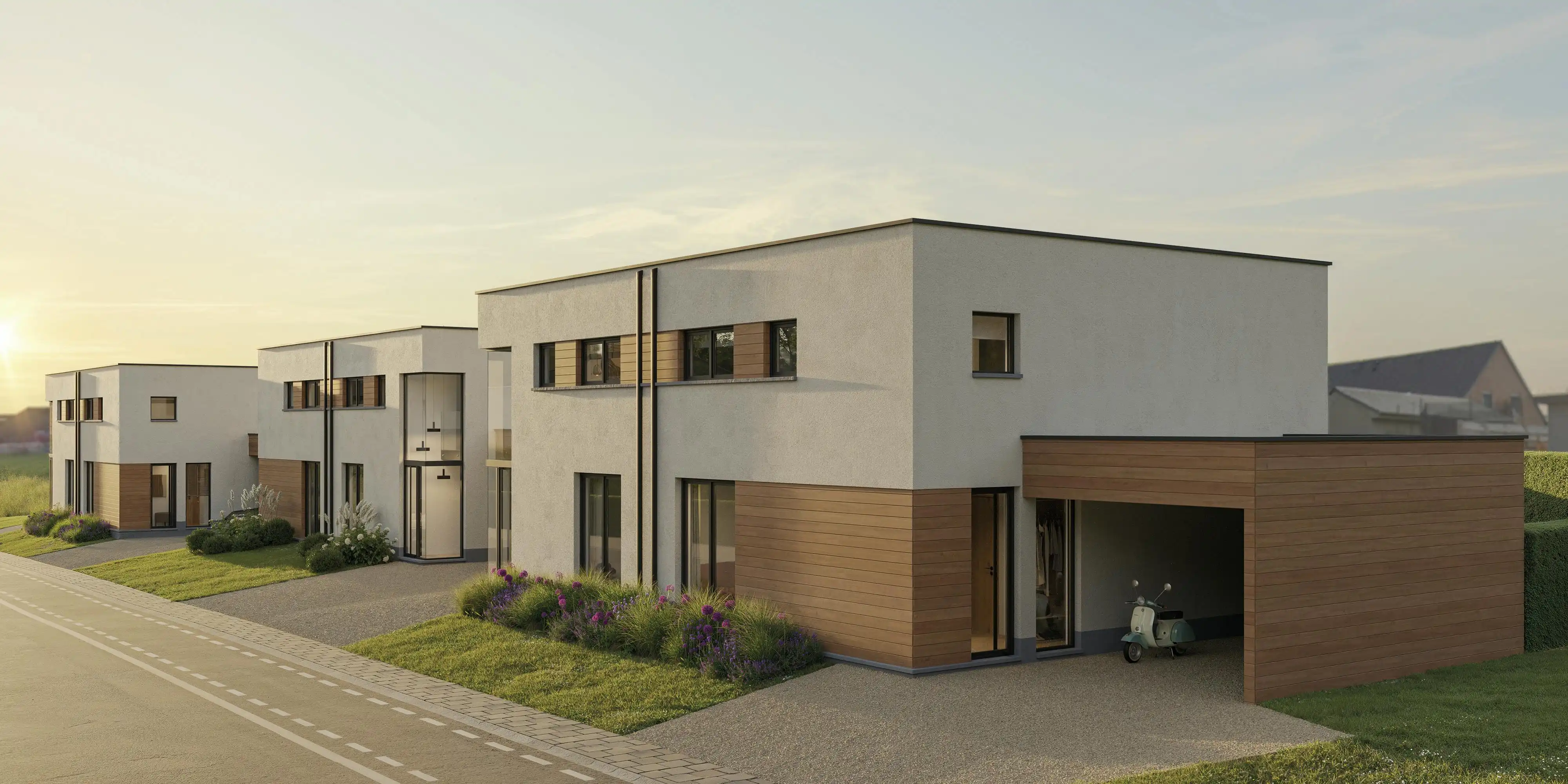 Moderne nieuwbouwwoning met 3 slaapkamers, tuin en carport in Zwevegem foto 4