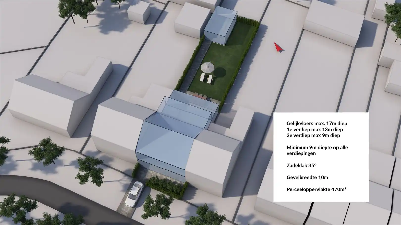 Bouwgrond 10m breed voor eengezinswoning  foto 2