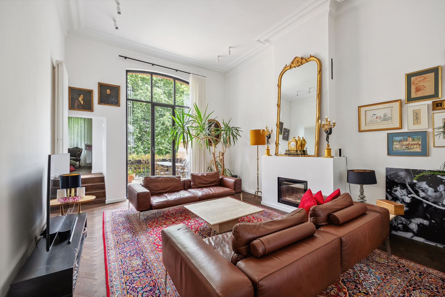Luxueus duplexappartement (170m²) in monumentale meesterwoning te Antwerpen-centrum met heerlijk zonneterras (EPC B!) + 2 optionele parkings foto 7