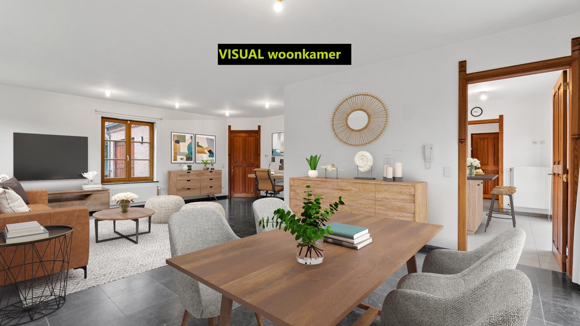 Zeer degelijk gebouwde woning met 3/5 slpks in een doodlopende straat in het centrum ! foto 6