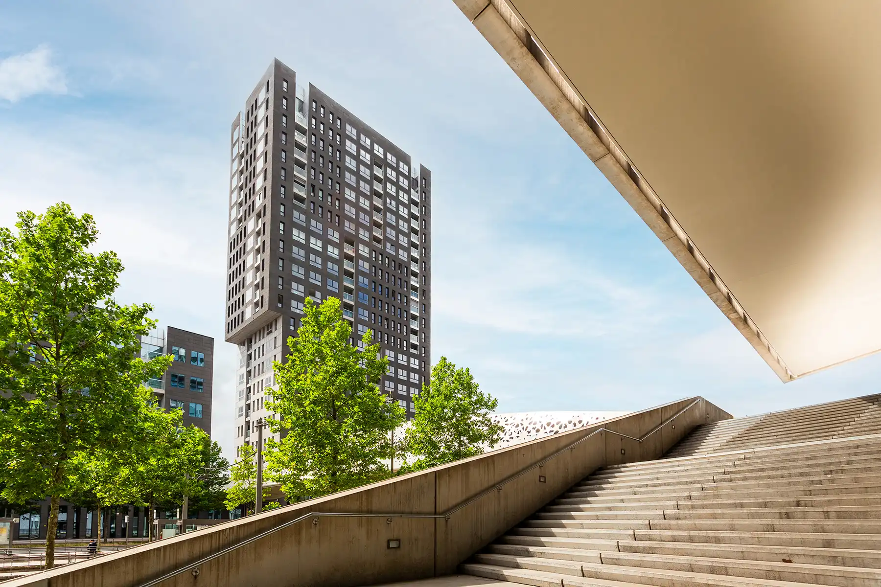 Eilandje -Subliem 2 slpk hoek-app. op 14e verd.+ terras + P foto 17