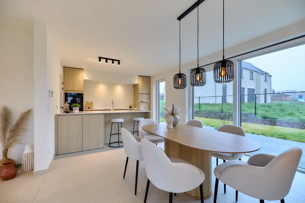 Energiezuinige halfopen nieuwbouwwoningen te Dendermonde foto 4