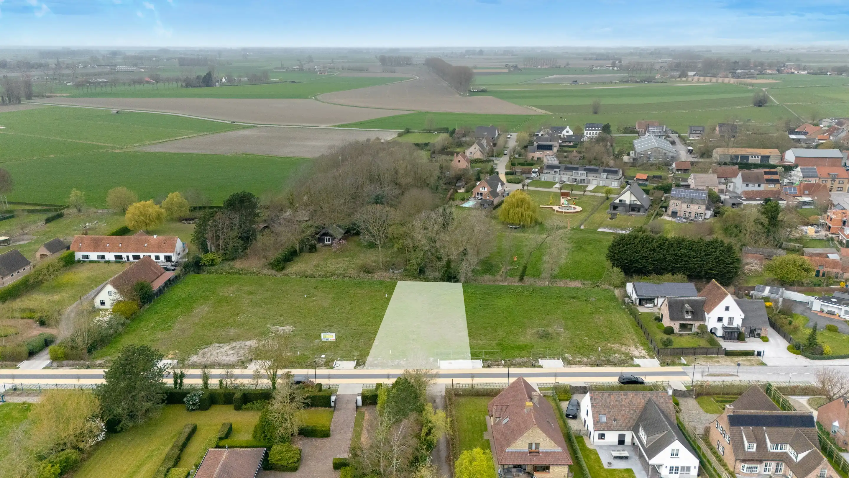 Mooi rechthoekig stuk bouwgrond te Middelburg (Maldegem)  foto 3