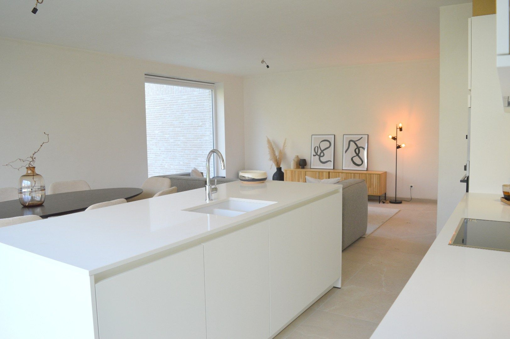 Ruime halfopen nieuwbouw woning met tuin en 3 slaapkamers in Waregem foto 4