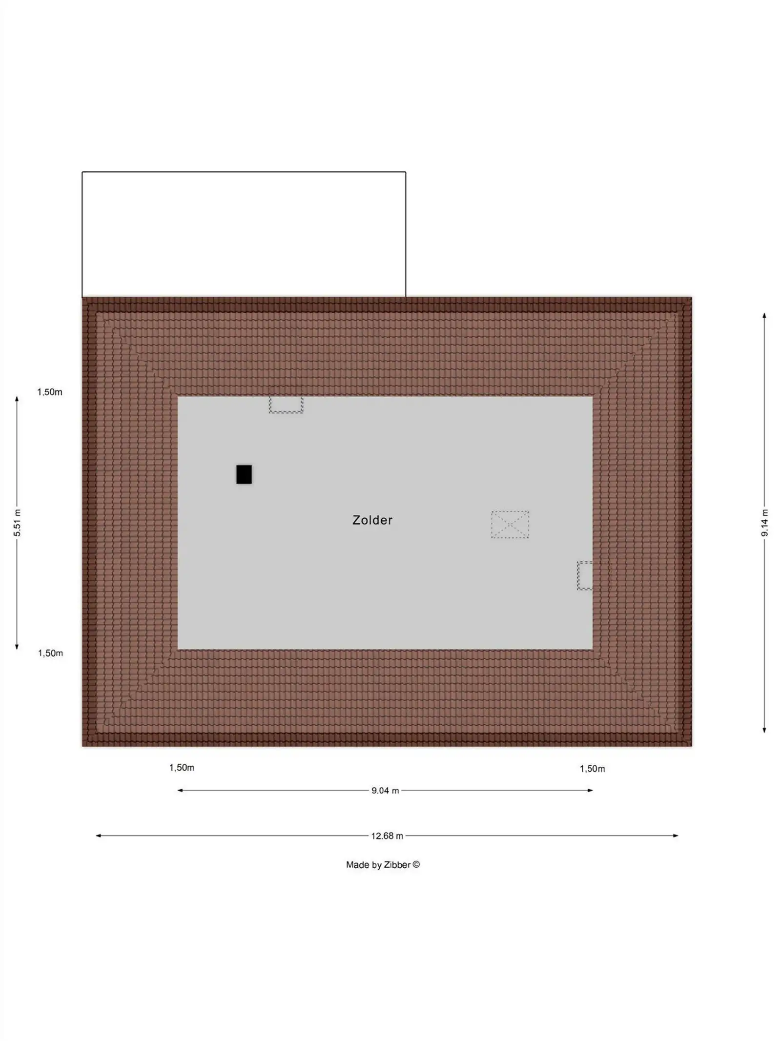 Bungalow met grote garage en tuin  foto 14