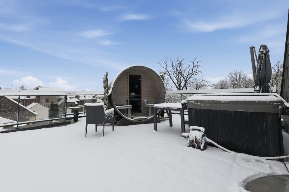 PENTHOUSE MET UNIEK DAKTERRAS, SAUNA EN STAANPLAATS IN HARTJE SINT-TRUIDEN foto 22