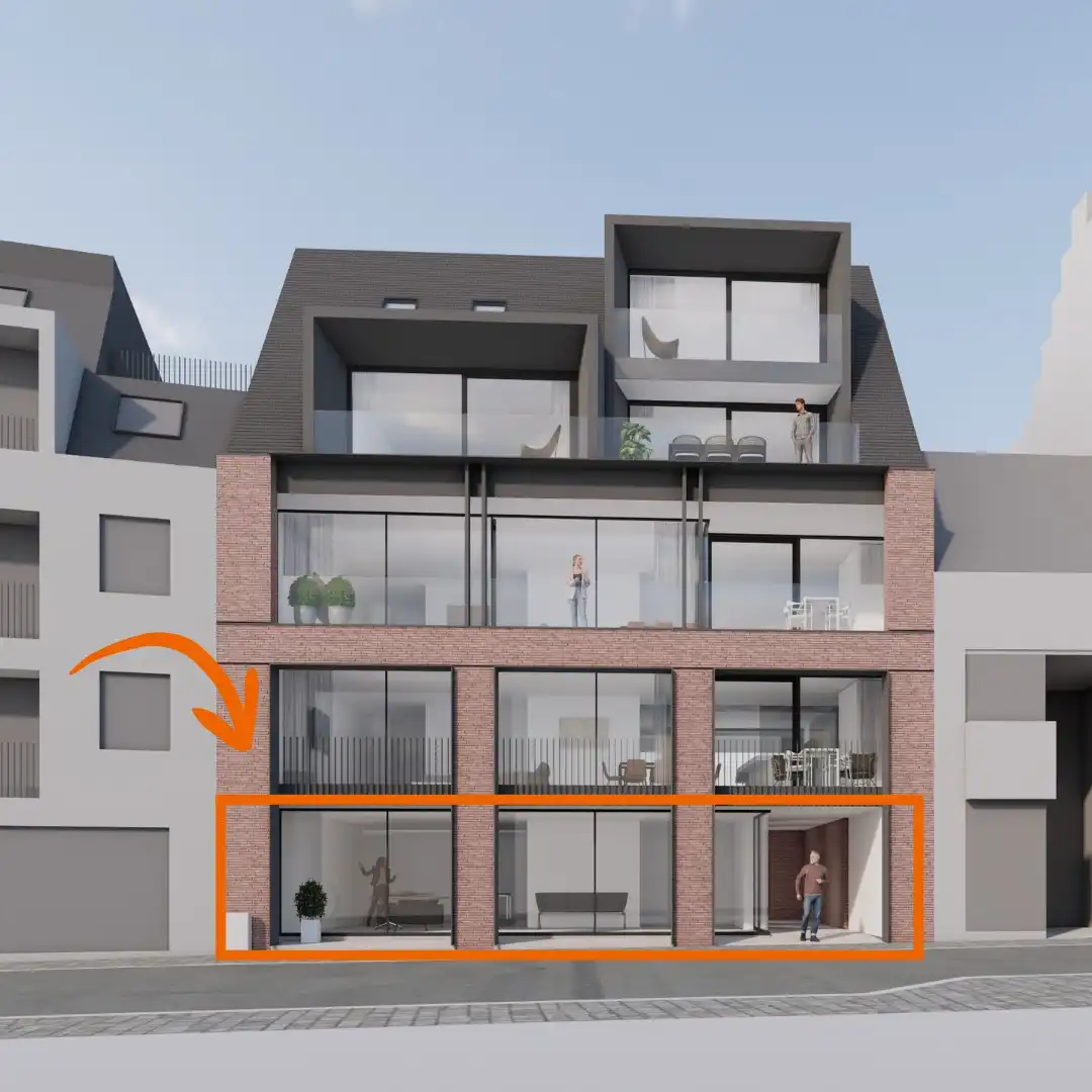 Uitstekend commerciële ruimte in centrum Tielt! foto {{pictureIndex}}