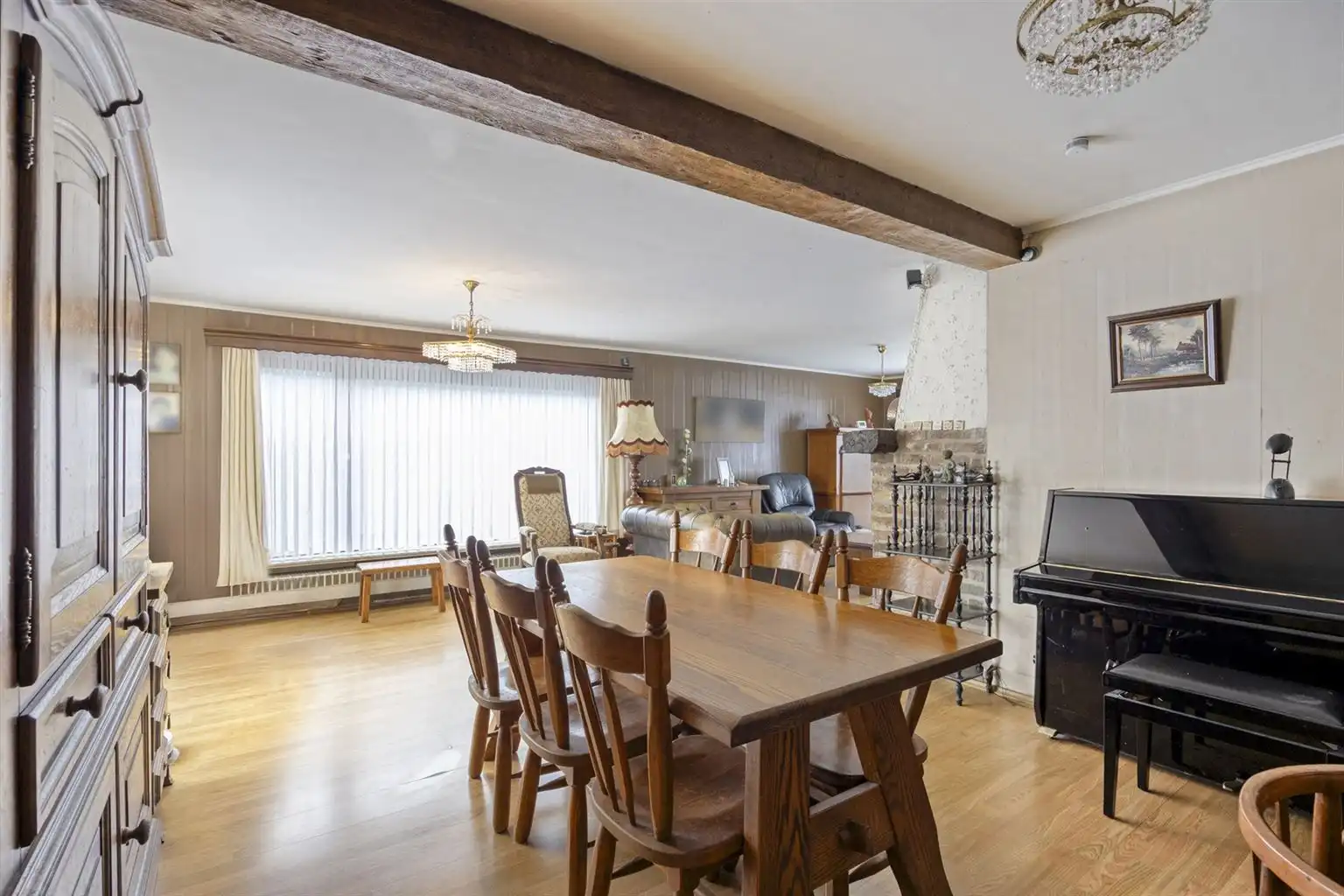 Gelijkvloerse, vrijstaande woning met 3 slaapkamers, omheinde tuin en garage op een rustige locatie nabij het centrum van Maaseik. foto 7