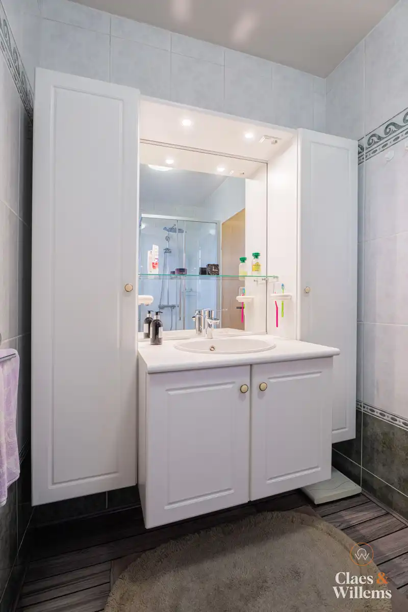 Gezinswoning met garage en airco in Ninove, goed gelegen nabij bus en trein foto 14