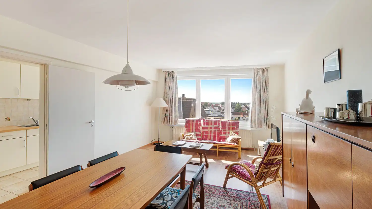 3 slaapkamer appartement met open zichten vlakbij het strand van Duinbergen foto 3