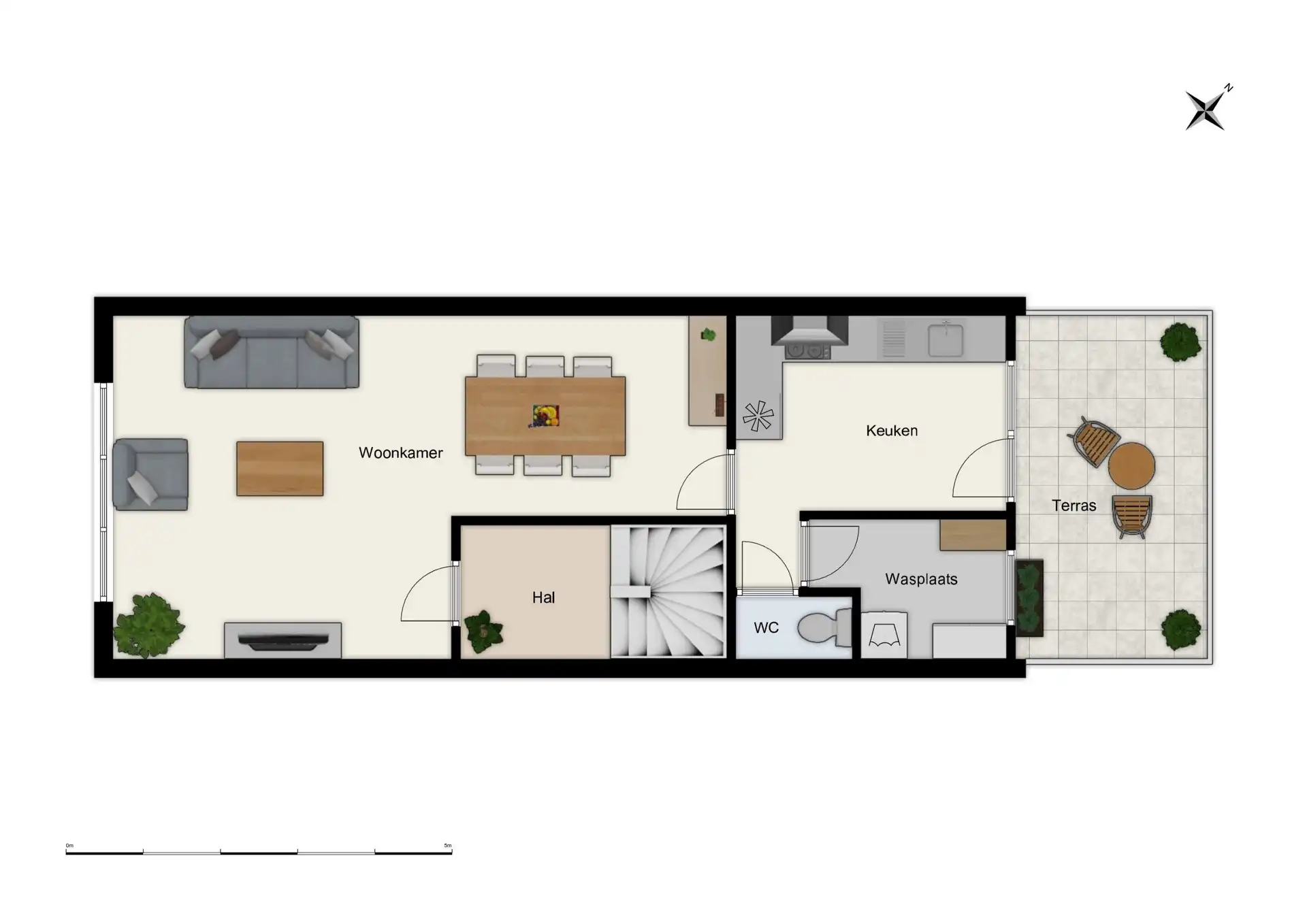 Te renoveren bel-etage in centrum Sint-Niklaas foto 12