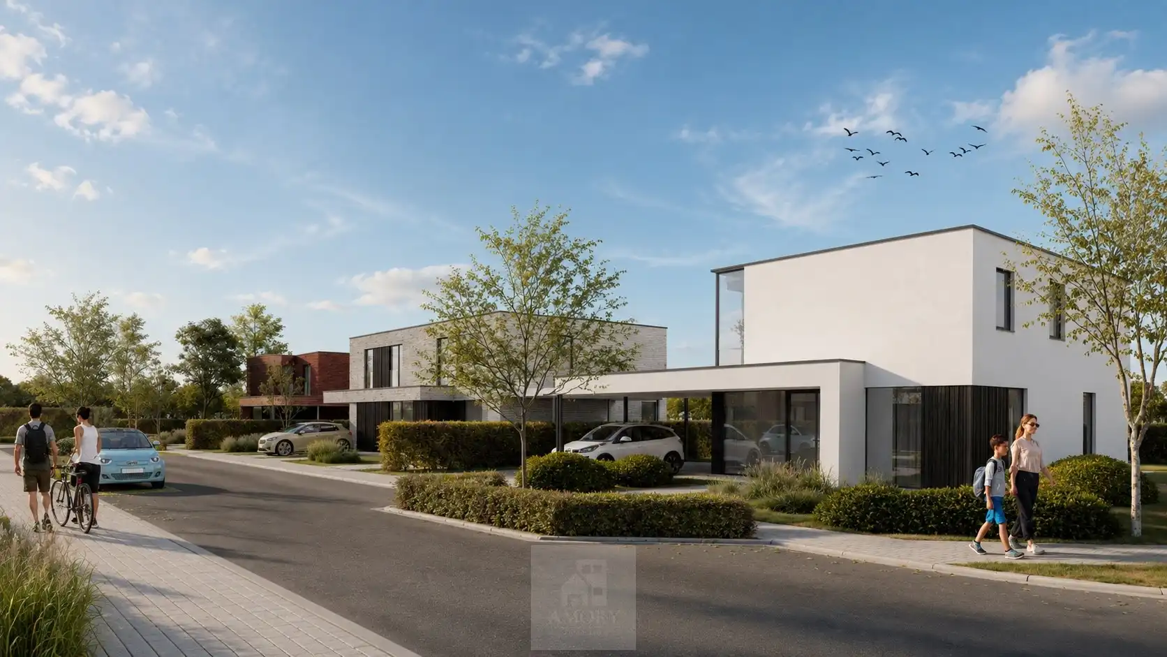 10 nieuwbouwwoningen te Schuiferskapelle (Tielt) foto {{pictureIndex}}