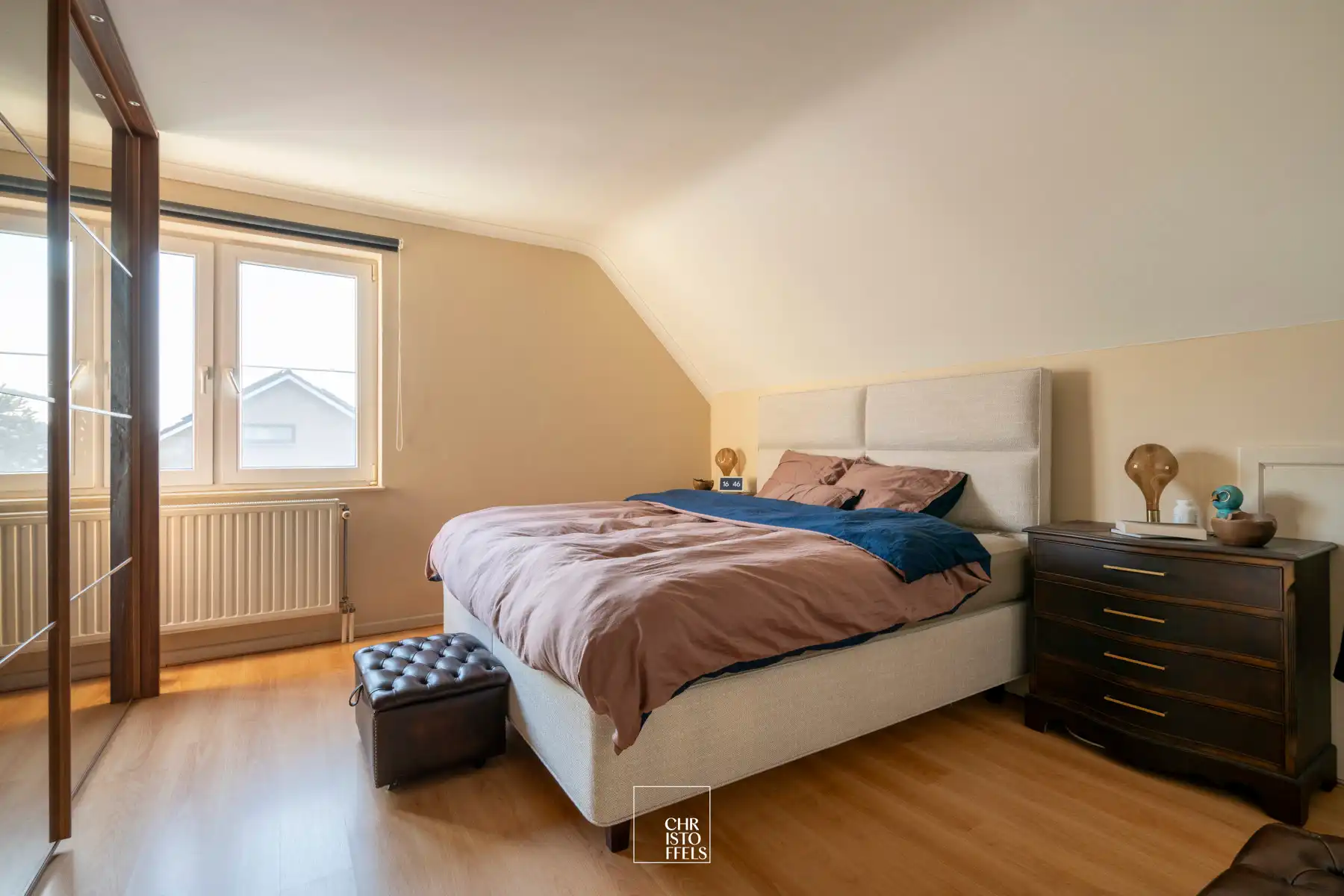 Ruim appartement (134m²) met 2 slaapkamers in Rekem foto 5