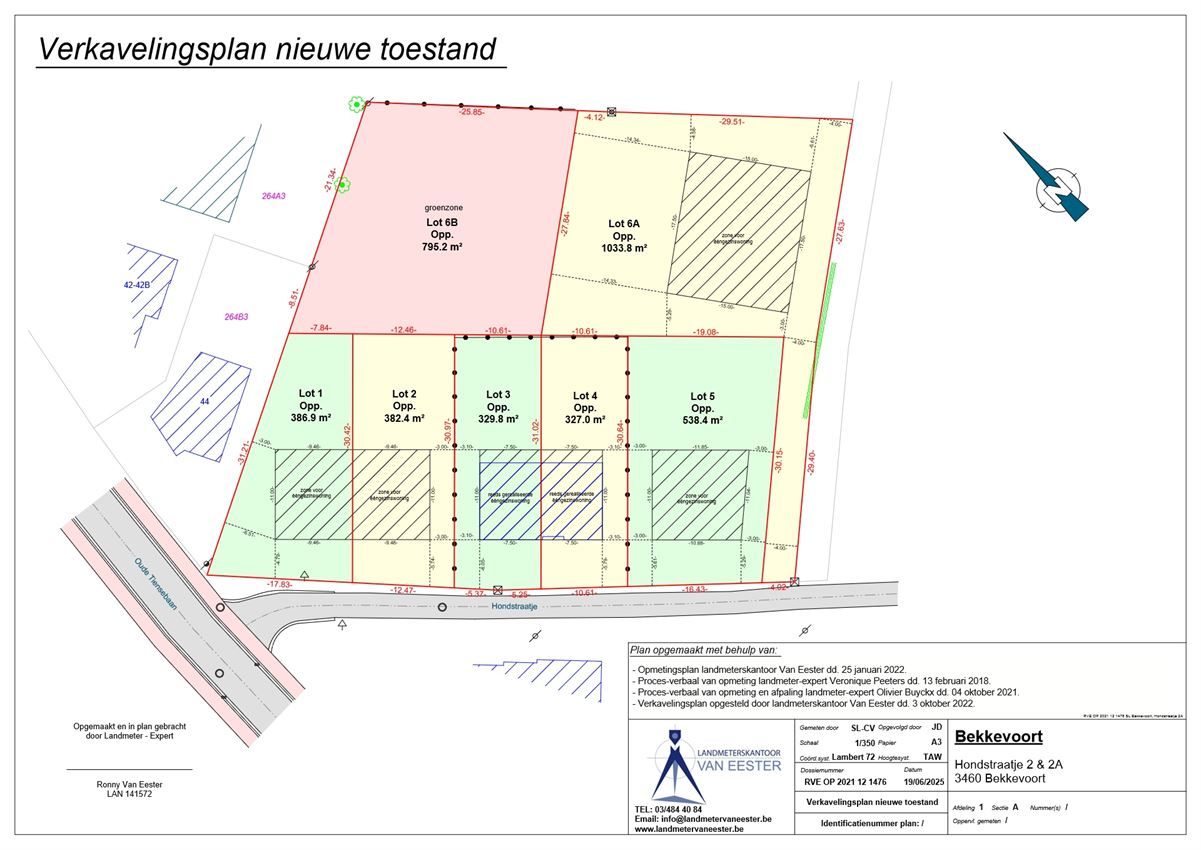 Bouwgrond met vergund bouwplan foto 2