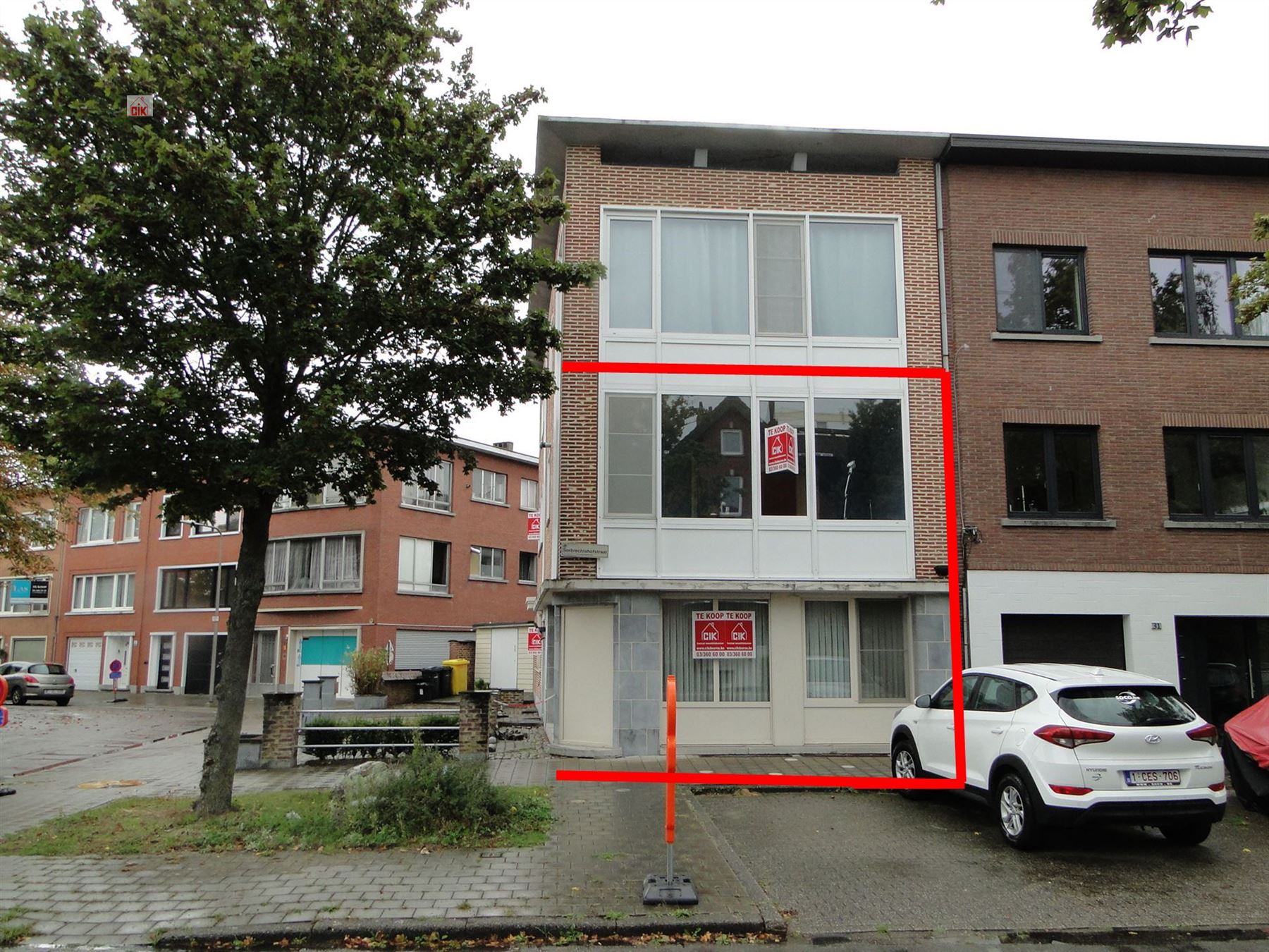 Duplexappartement met tuin/ koer foto 3