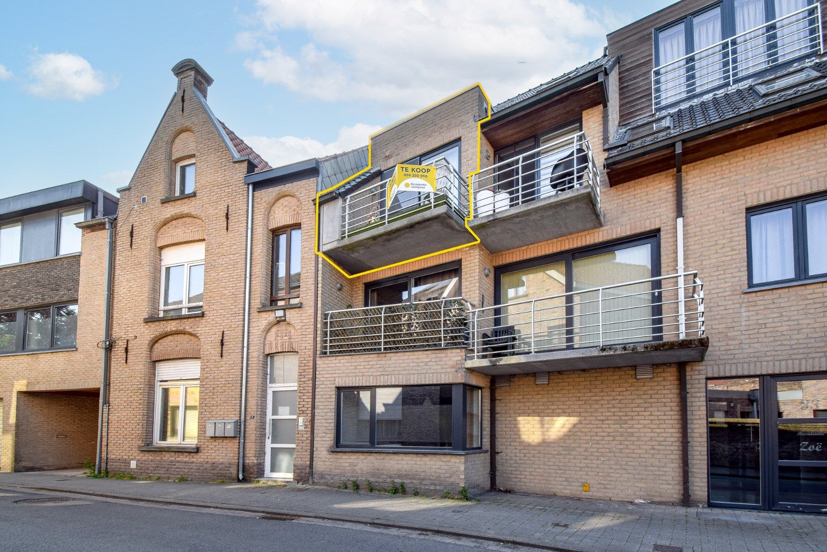 Tweeslaapkamer appartement in centrum Gistel foto {{pictureIndex}}