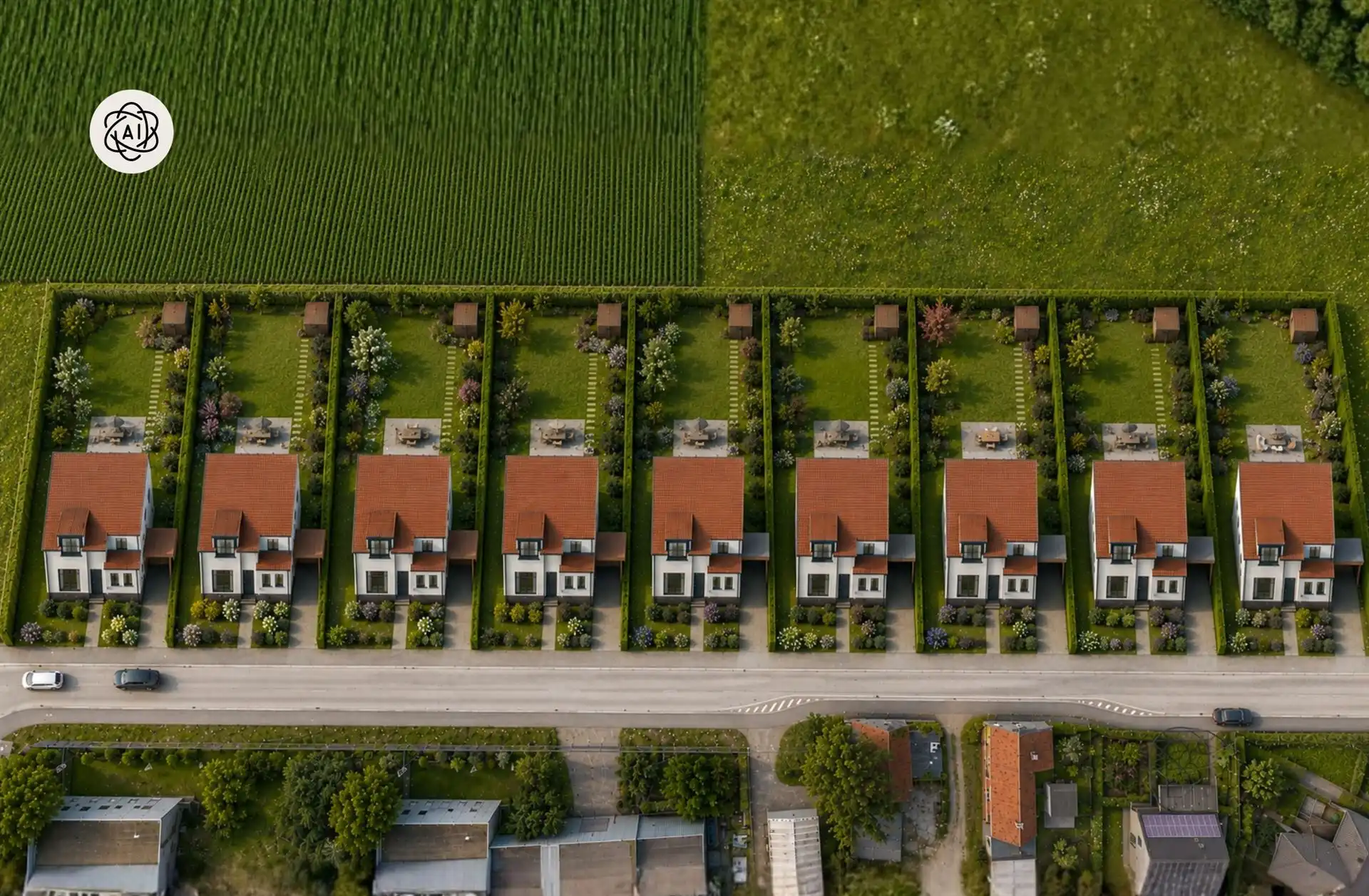 Nieuwbouwvilla te koop in centrum Eke met magnifiek verzicht! foto 3
