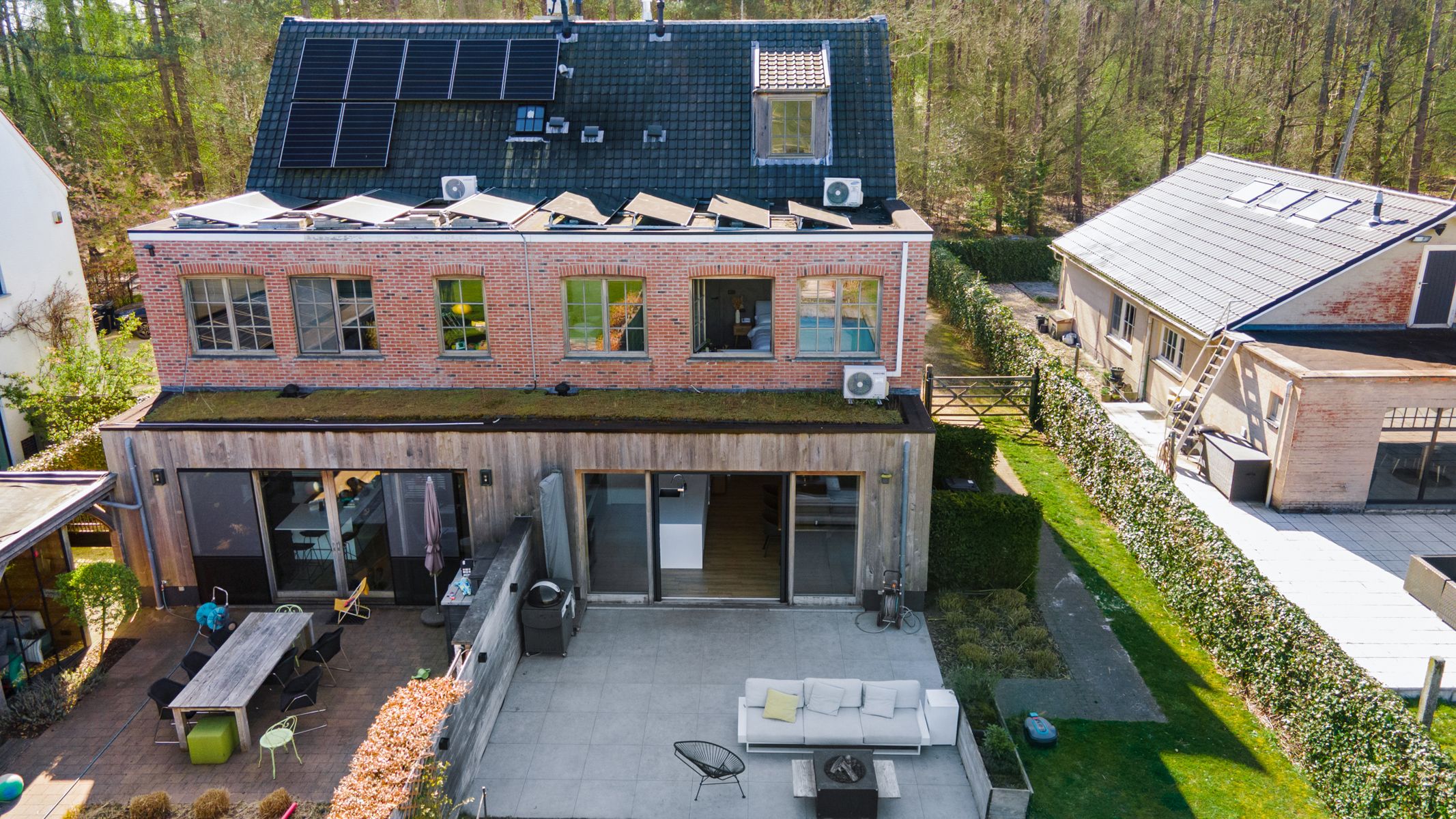 Recente energiezuinige koppelvilla op ca. 1000 m² foto 34