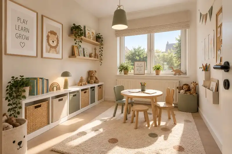 Rustig gelegen woning met 4 slaapkamers, terras en tuin (Energielabel C, centrale verwarming, elektriciteit goedgekeurd...). foto 9