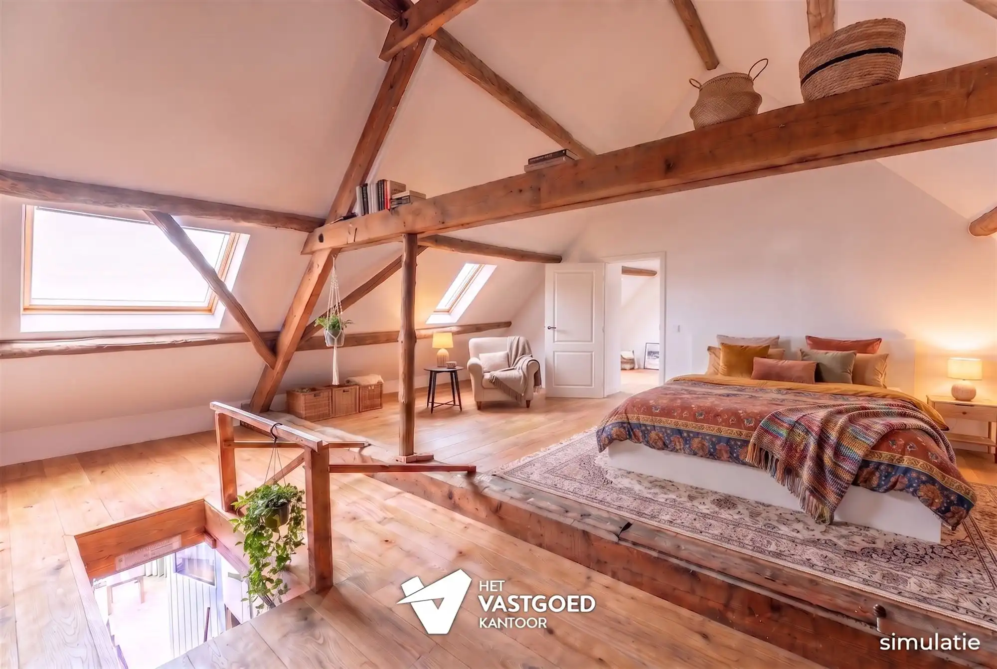 TE RENOVEREN KNUSSE WONING MET TUIN VAN 48A90CA EN LOODS EN GARAGE TE KAGGEVINNE foto 27