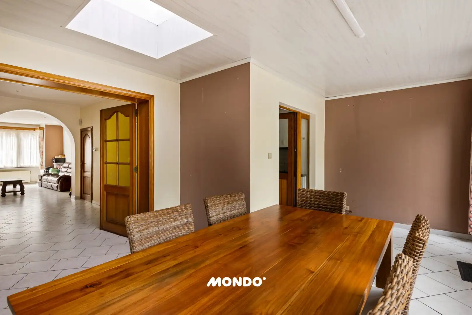 Royale woning, met tuin en garage in het groene Laken foto 3