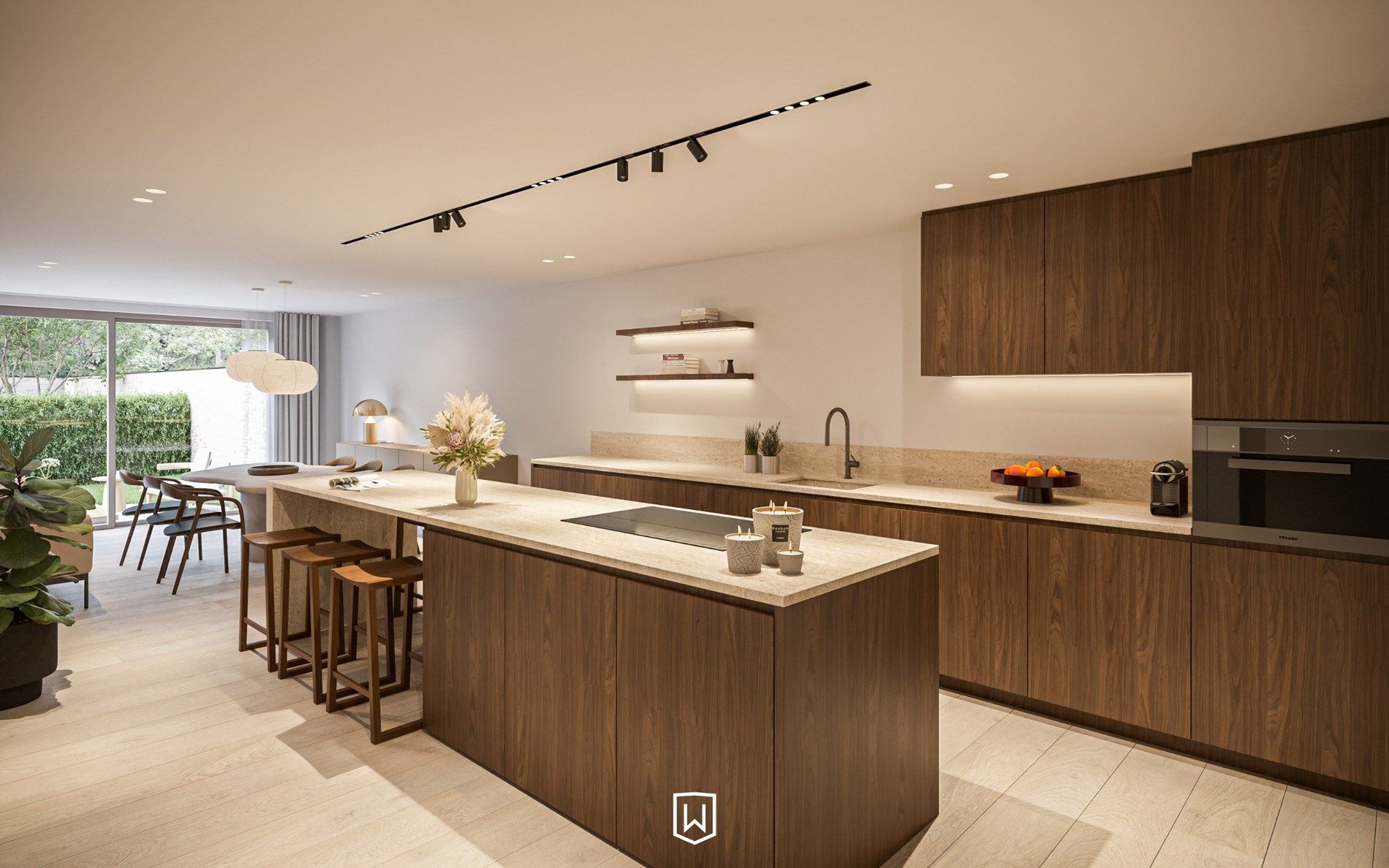 Nieuwbouw gelijkvloers appartement van 113 m² + terrassen foto 1