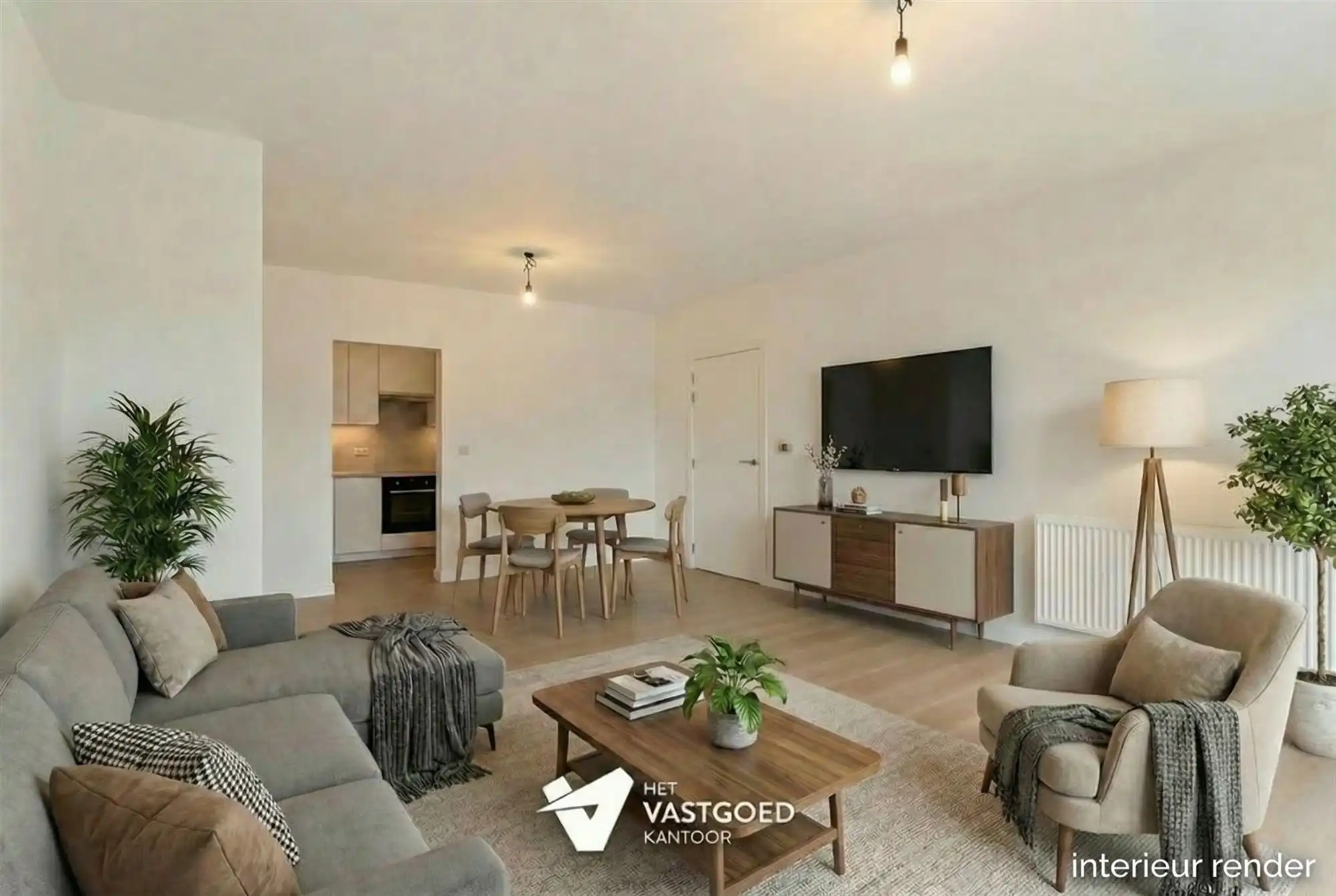 VOLLEDIG GERENOVEERD APPARTEMENT (65M²) MET 1 SLAAPKAMER, AUTOSTAANPLAATS EN GARAGEBOX TE HEUSDEN-ZOLDER foto 6