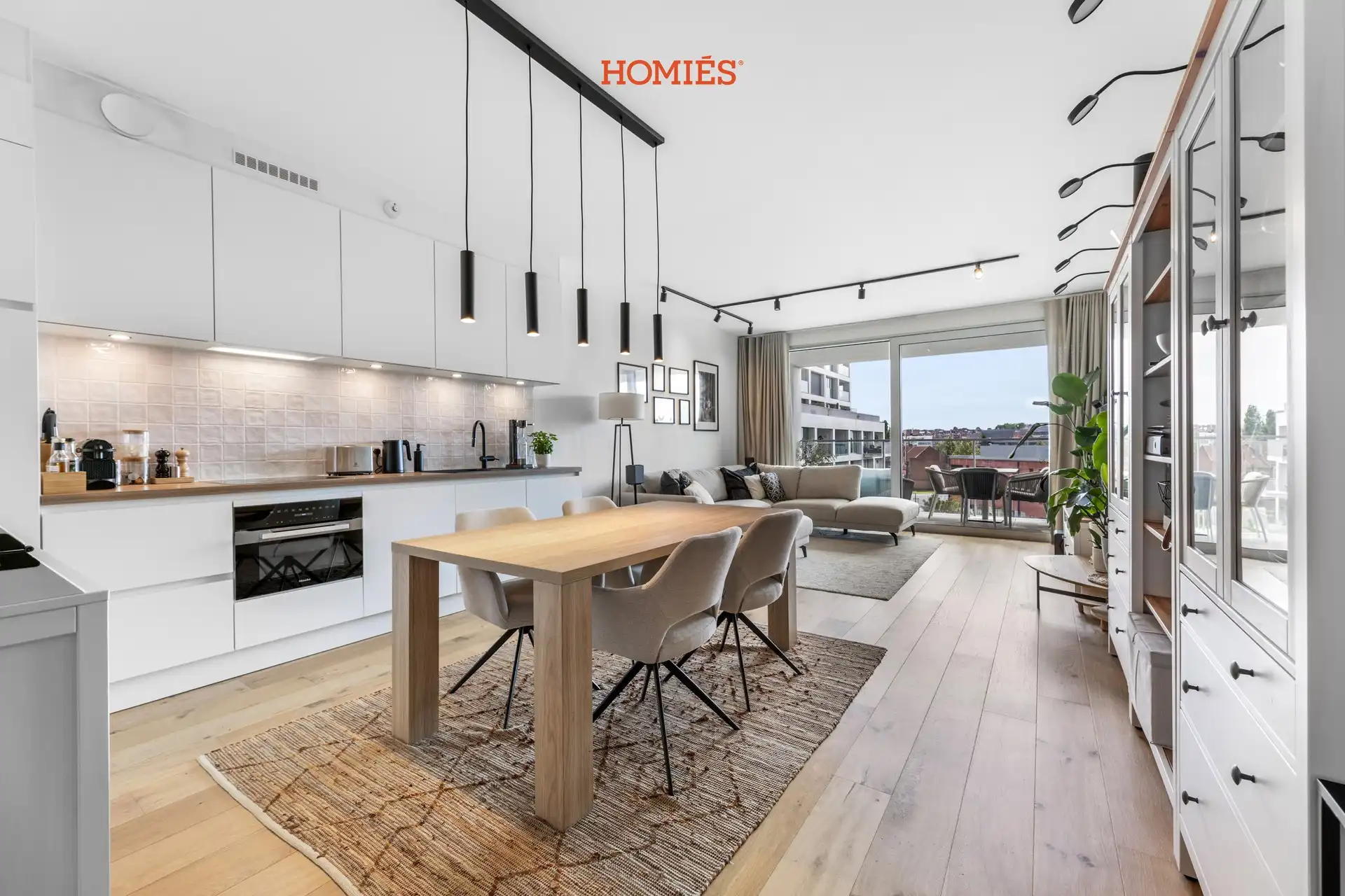 Prachtig tweeslaapkamerappartement aan de Leuvense Vaart foto 2