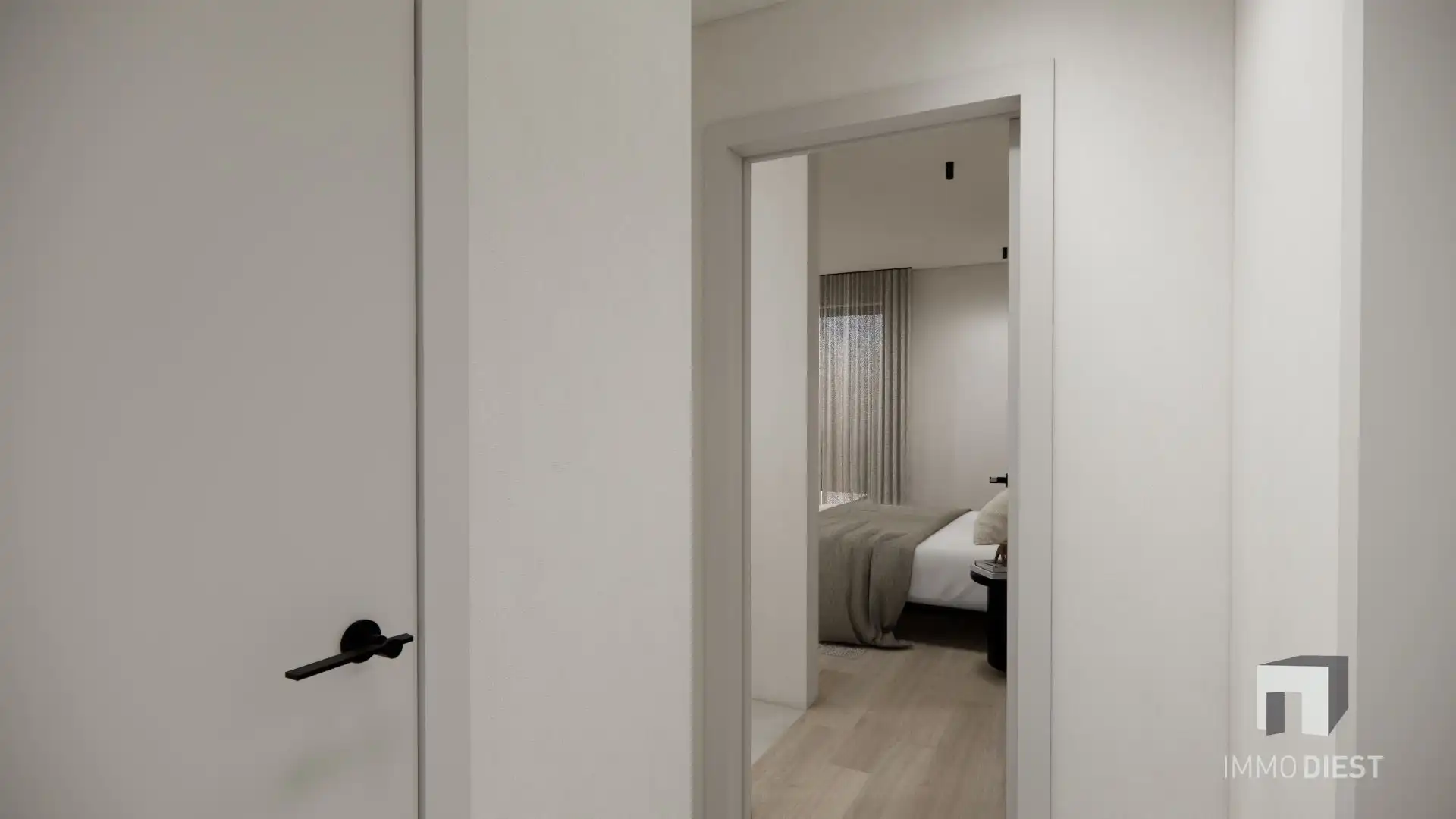 Gelijkvloers app. van 82m2 met 2slpk en 2 ensuite badkamers foto 10