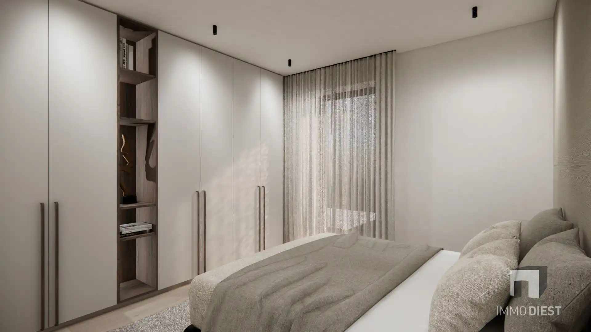 Gelijkvloers app. van 82m2 met 2slpk en 2 ensuite badkamers foto 10