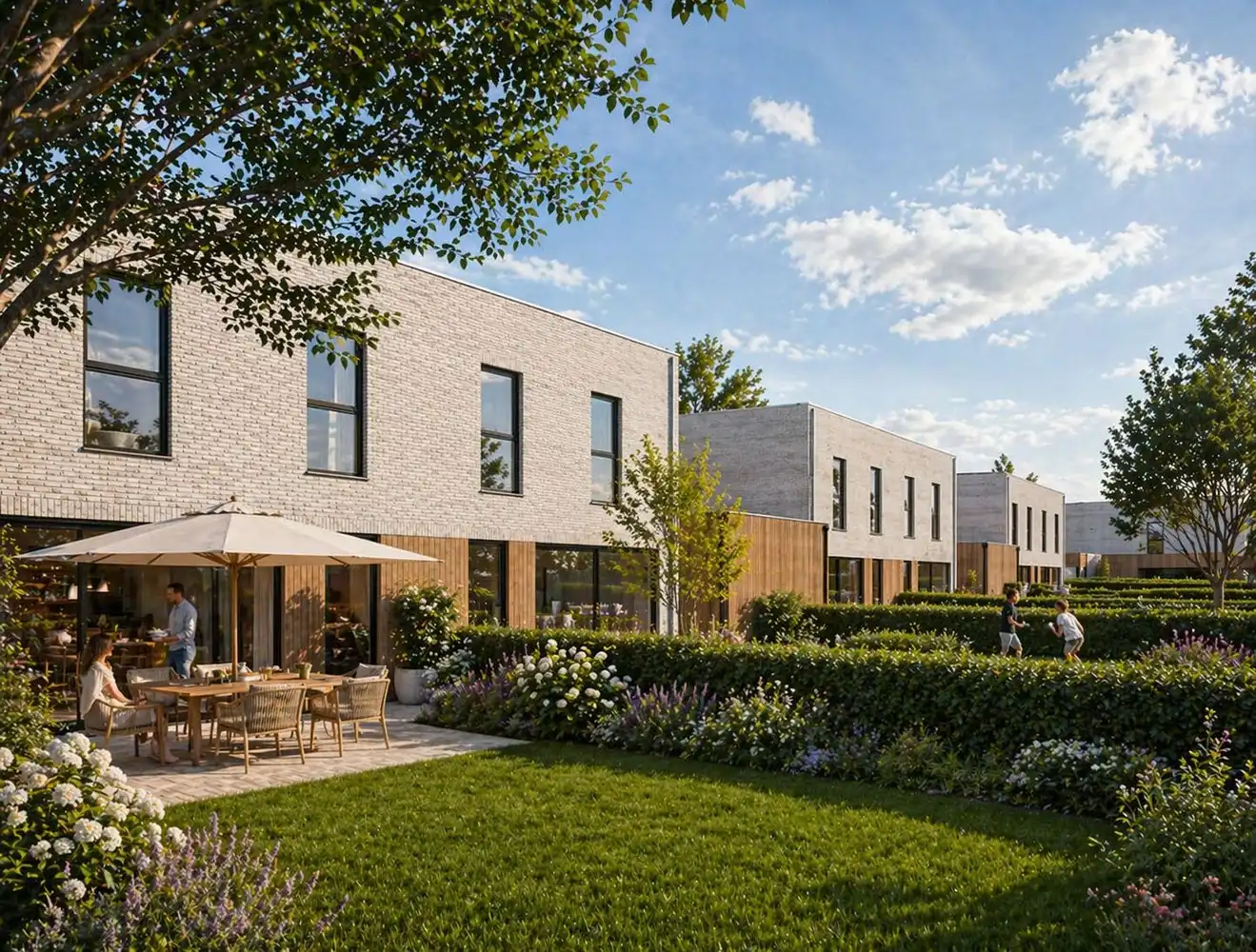 8 moderne nieuwbouwwoningen op percelen van 3 are foto 2