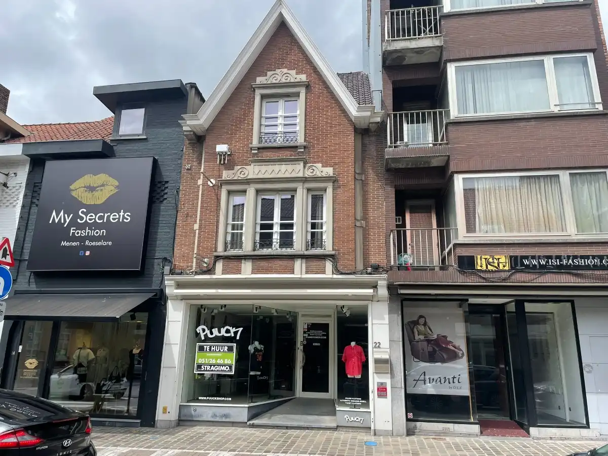 Commerciële ruimte te huur MANESTRAAT 22 - 8800 Roeselare