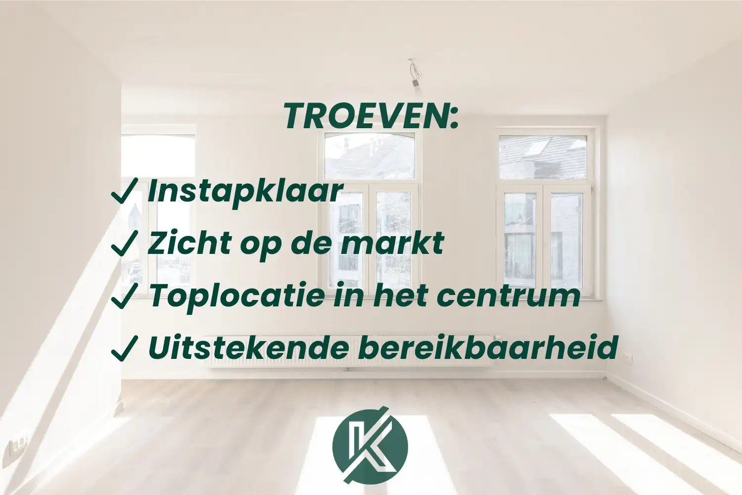 Gezellig appartement met zicht op de markt foto 2